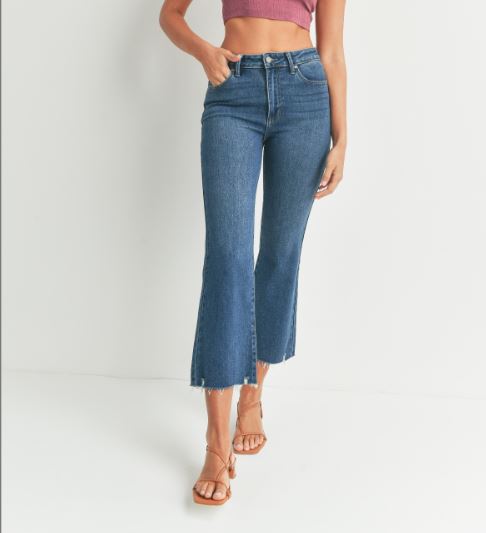 High Rise Crop Flare