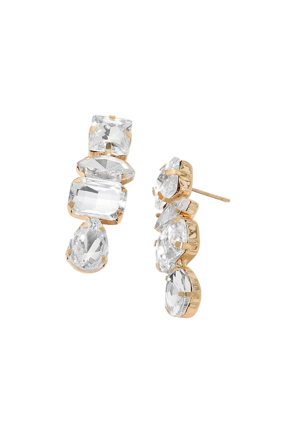 Cluster Drop Earrings - MORE COLORS