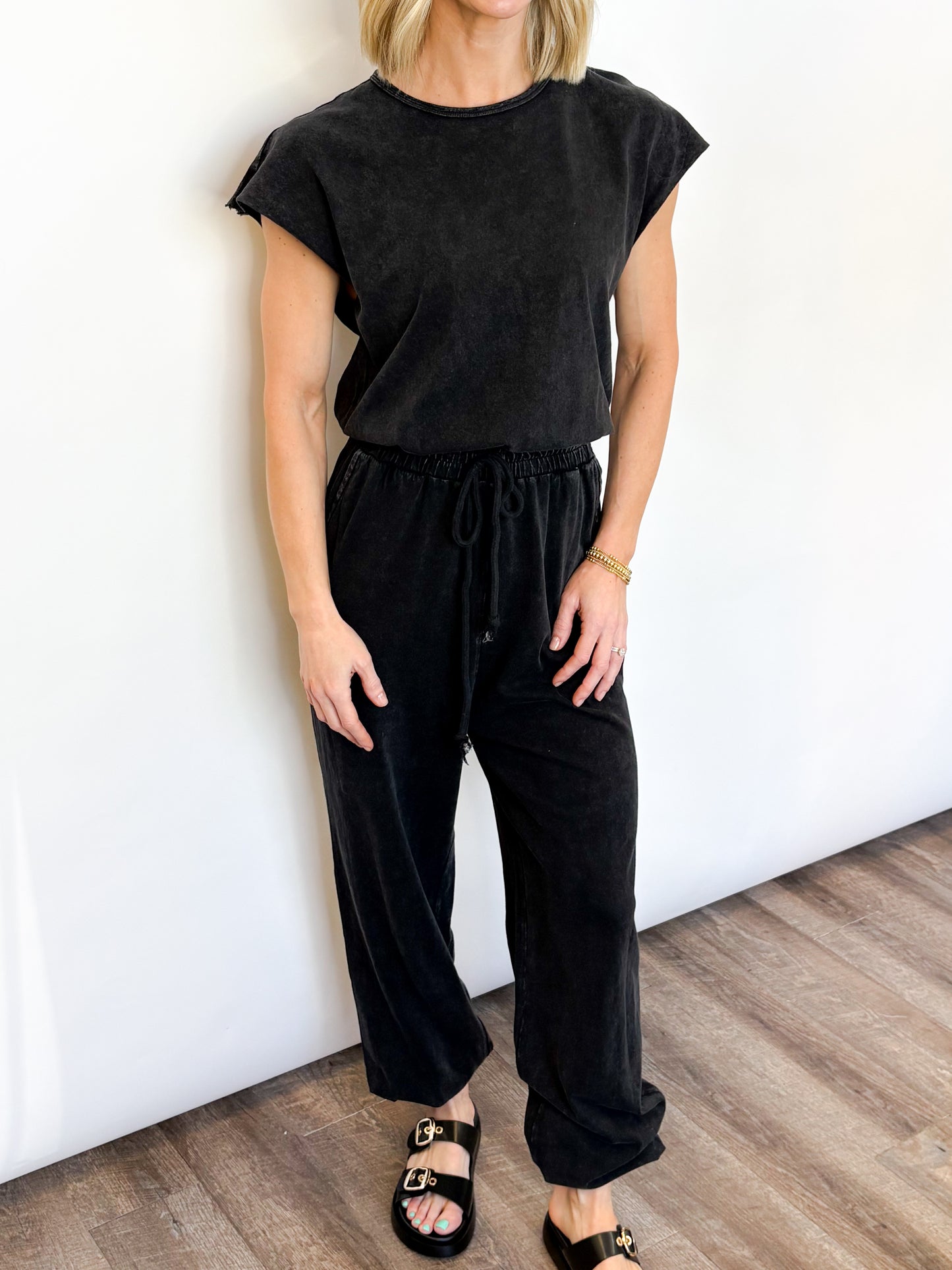 Jump To It Jumpsuit - 2 Colors