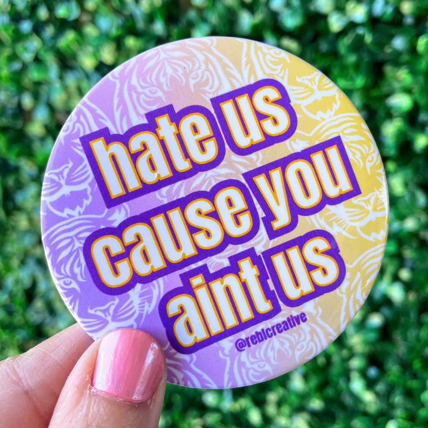 HATE US Button