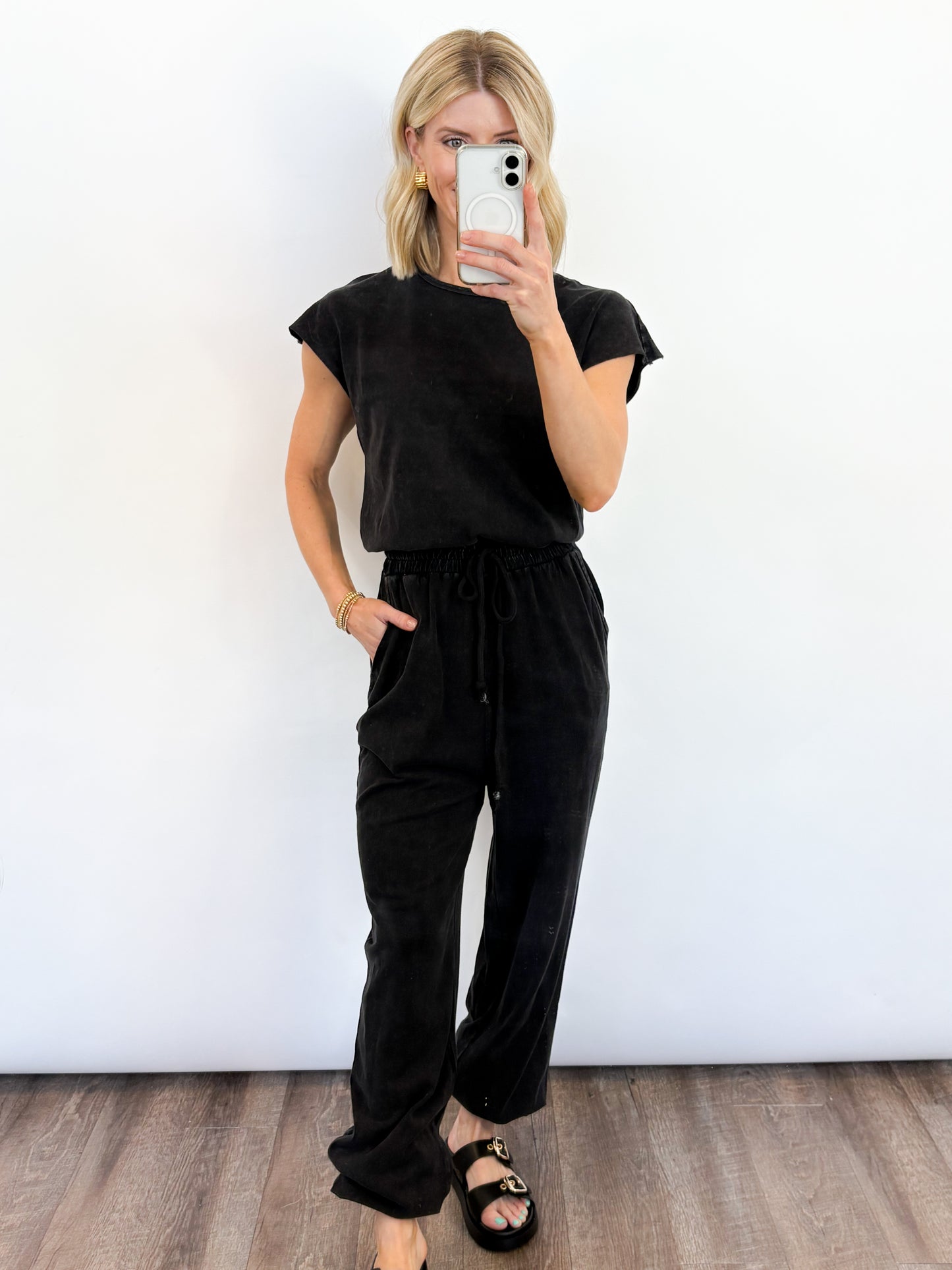 Jump To It Jumpsuit - 2 Colors