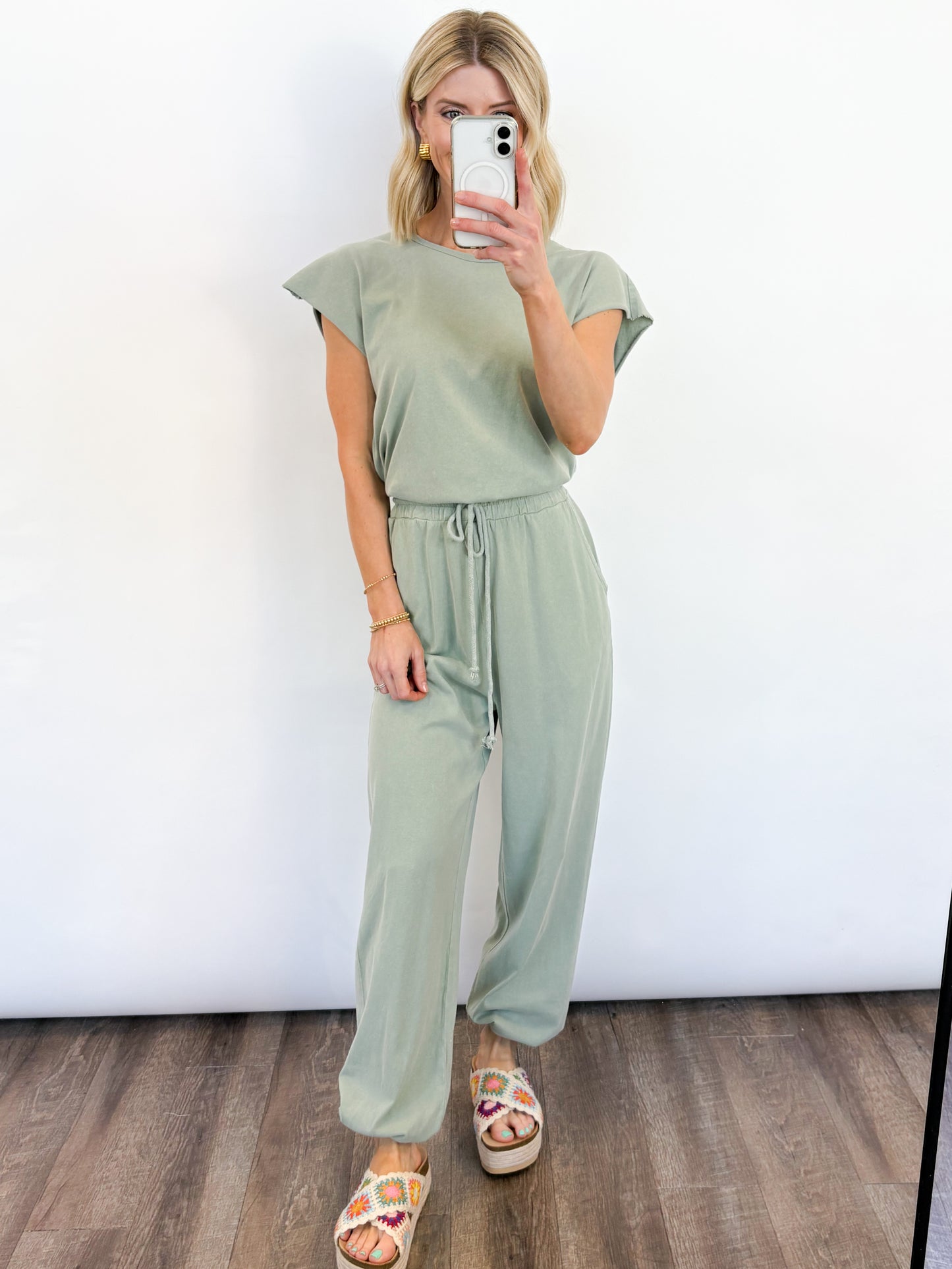 Jump To It Jumpsuit - 2 Colors