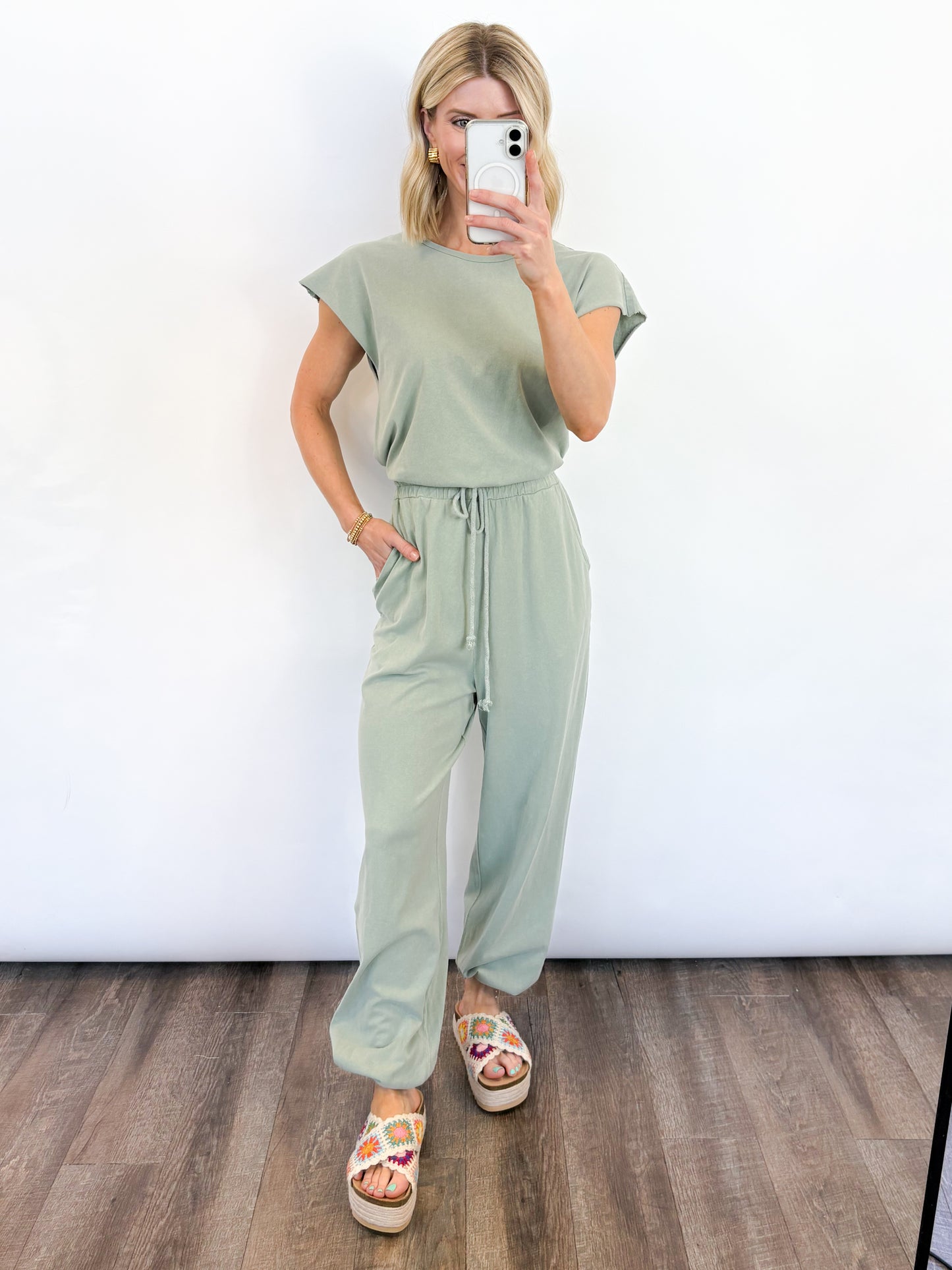 Jump To It Jumpsuit - 2 Colors