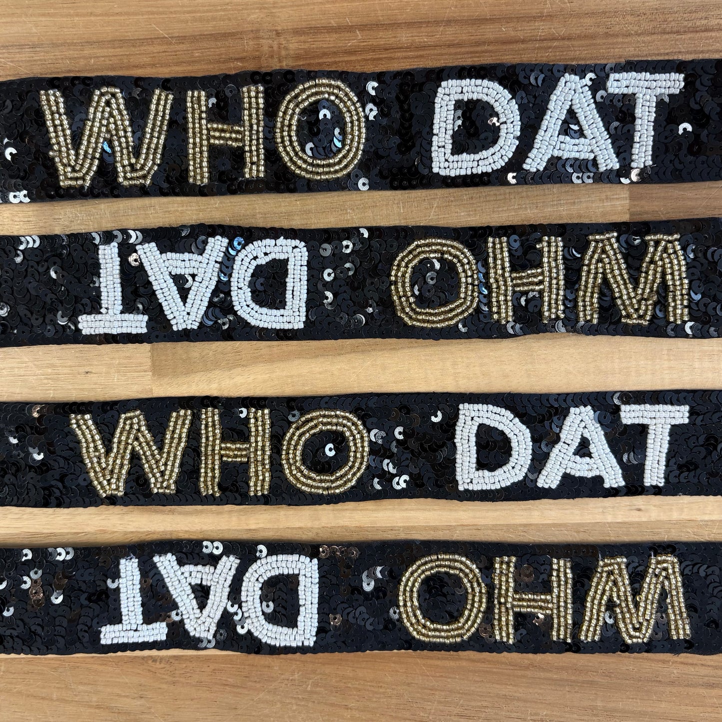 Who Dat Purse Strap