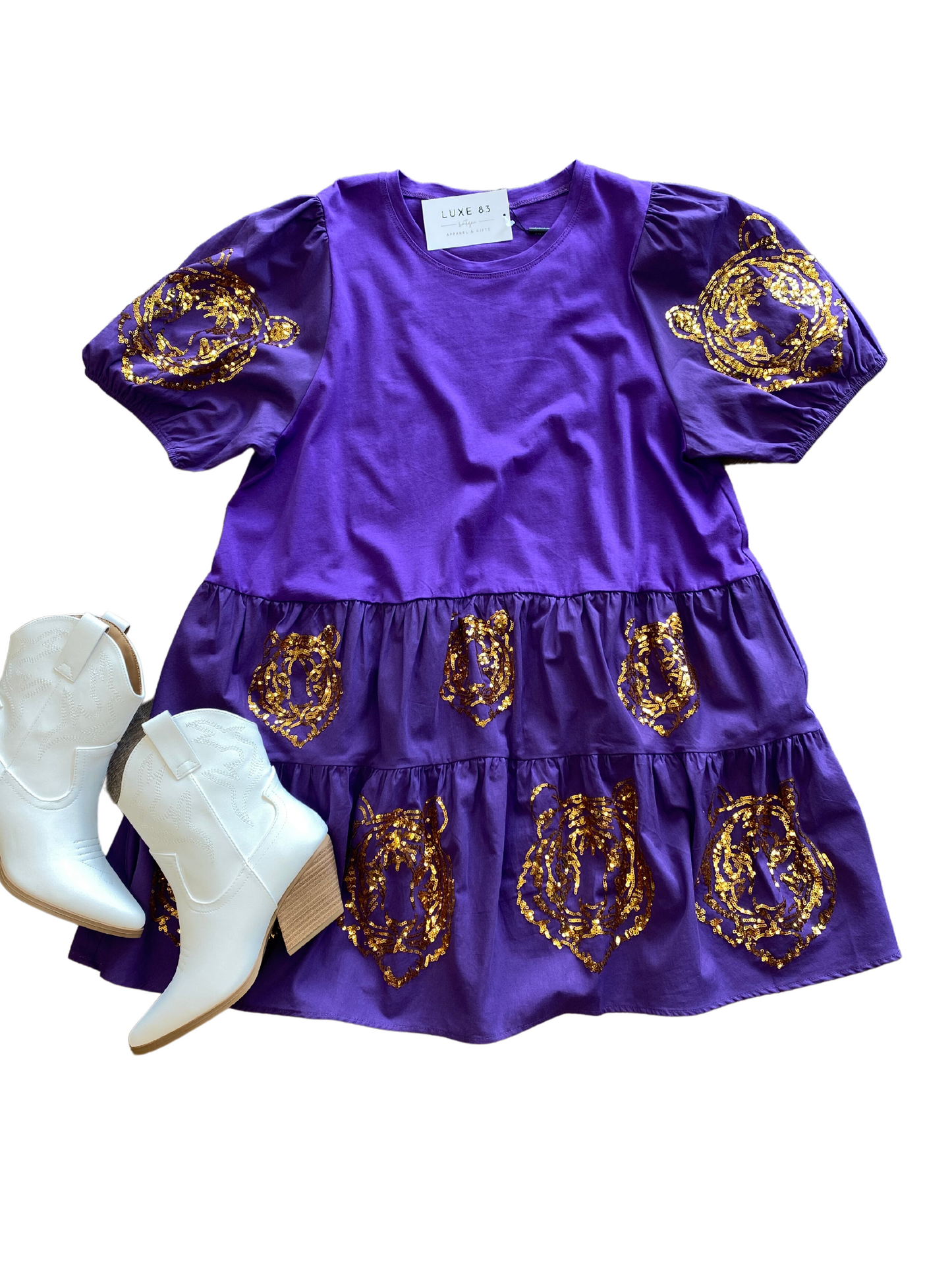 Sequin Tiger Dress