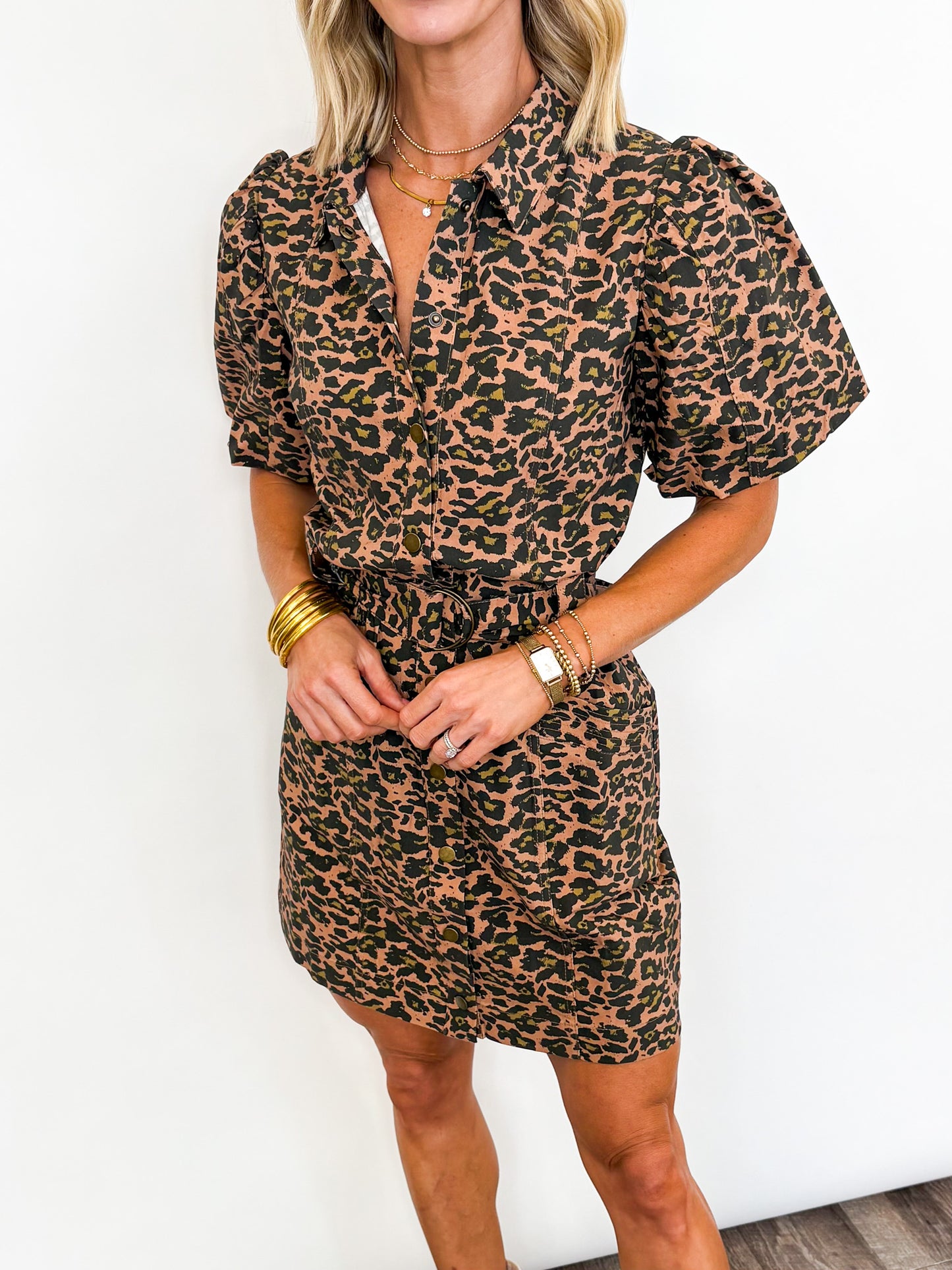 Wild Spirit Belted Dress