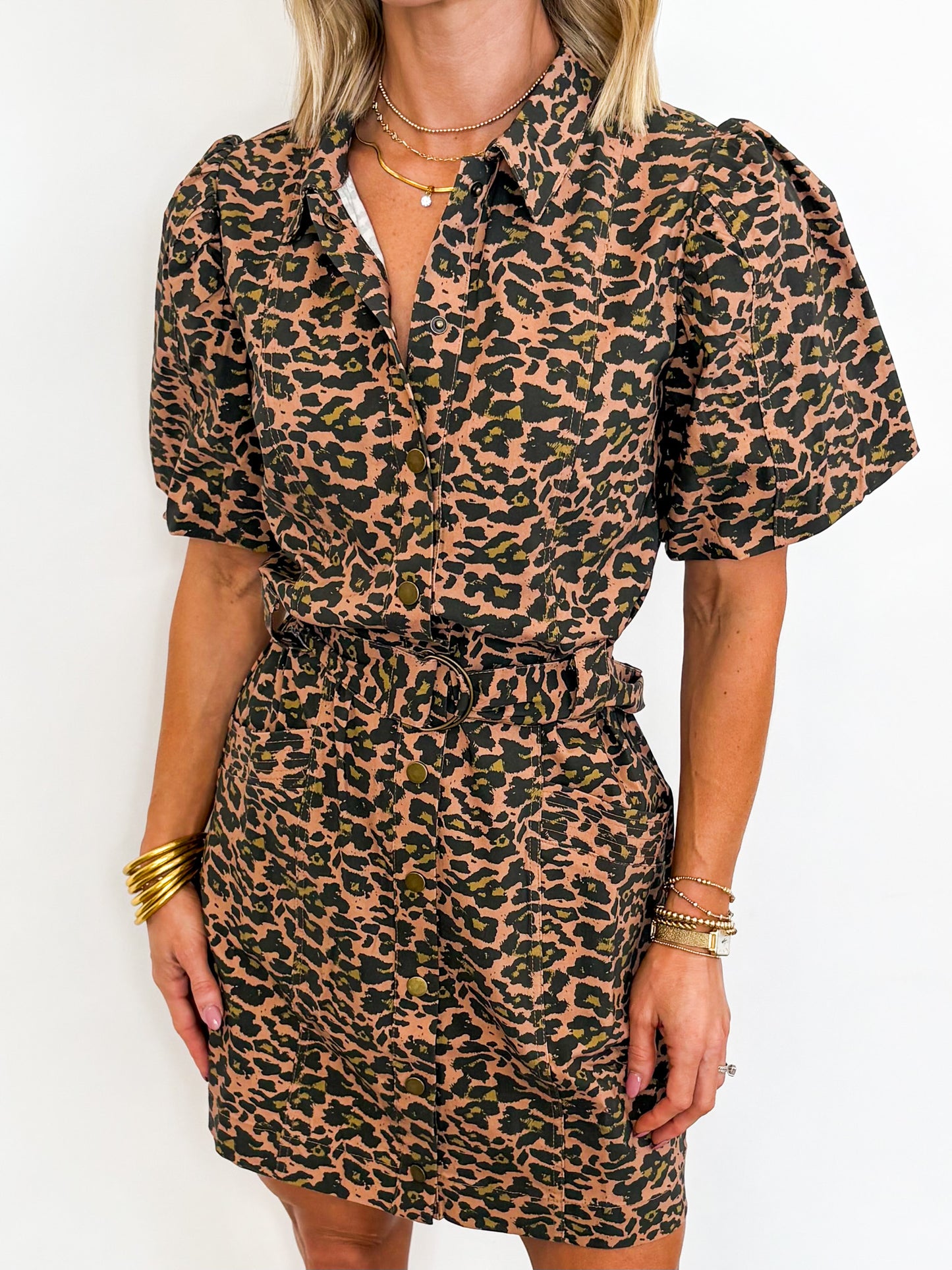 Wild Spirit Belted Dress