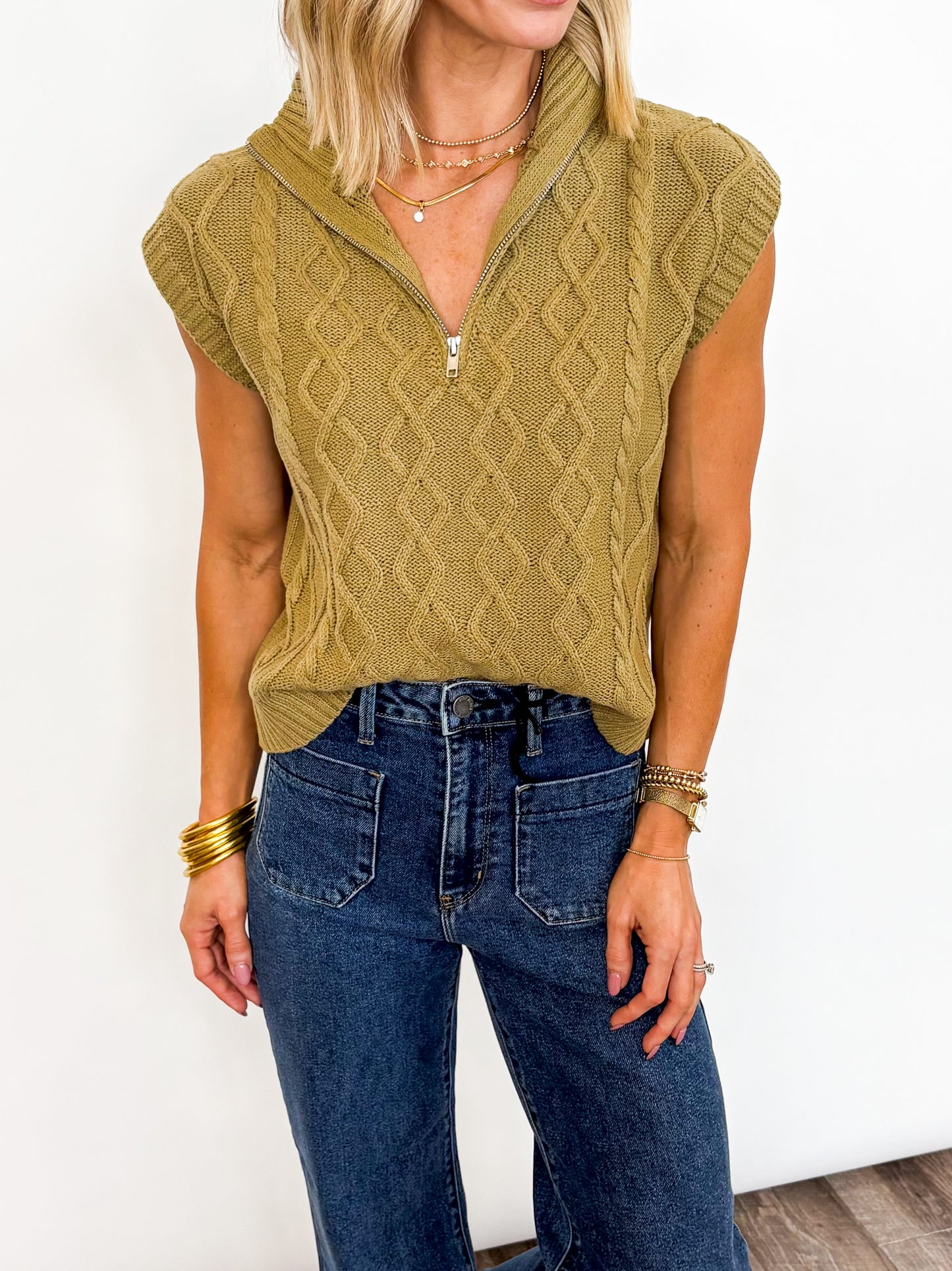 Sierra Cable Knit Top