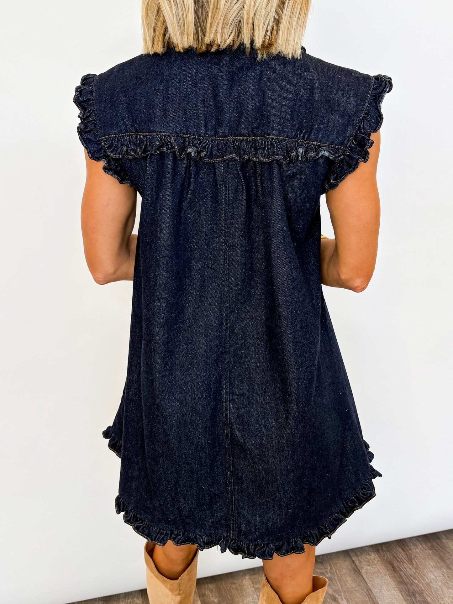 Indigo Charm Denim Dress