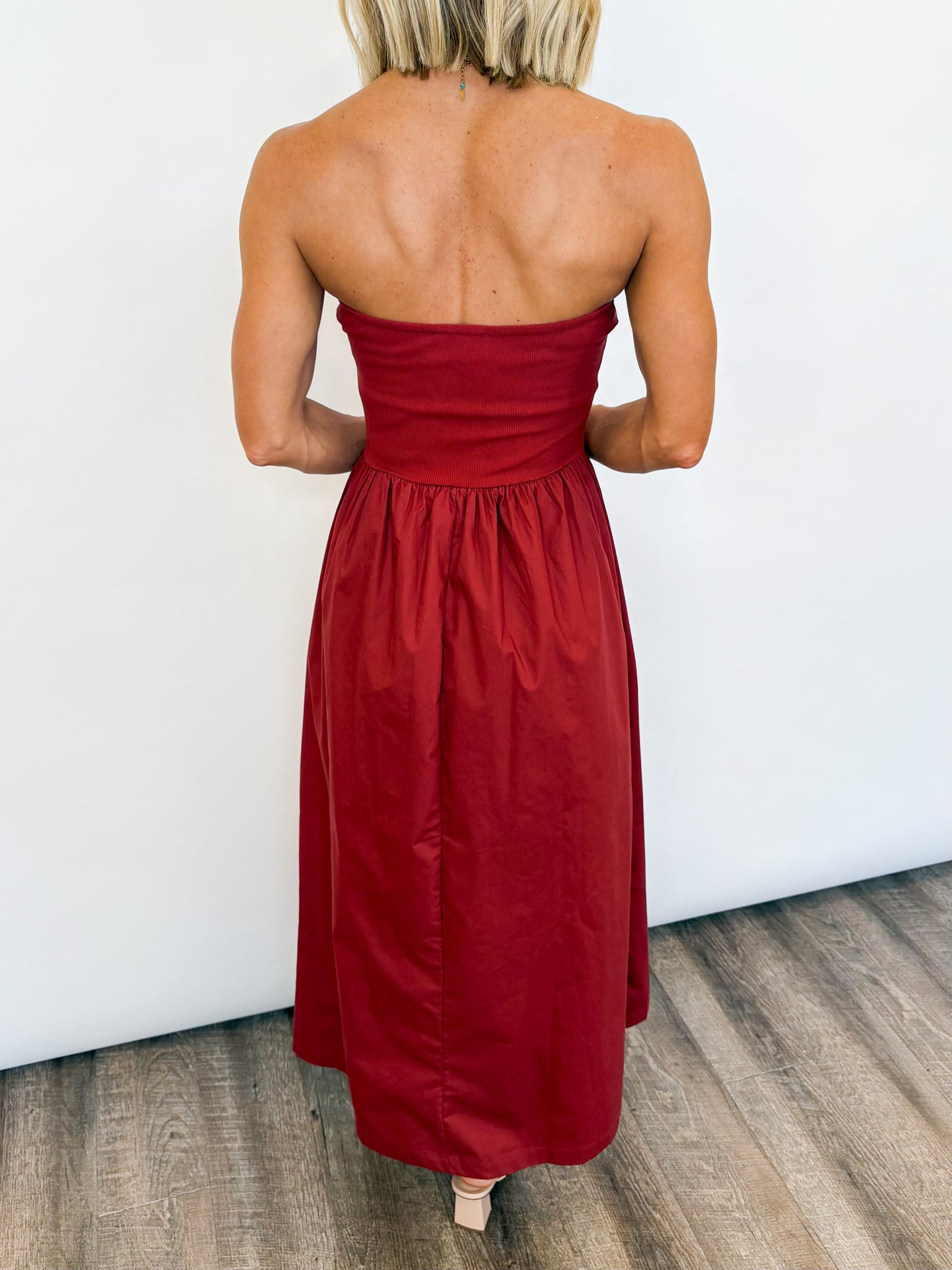 Catching Sunsets Midi Dress
