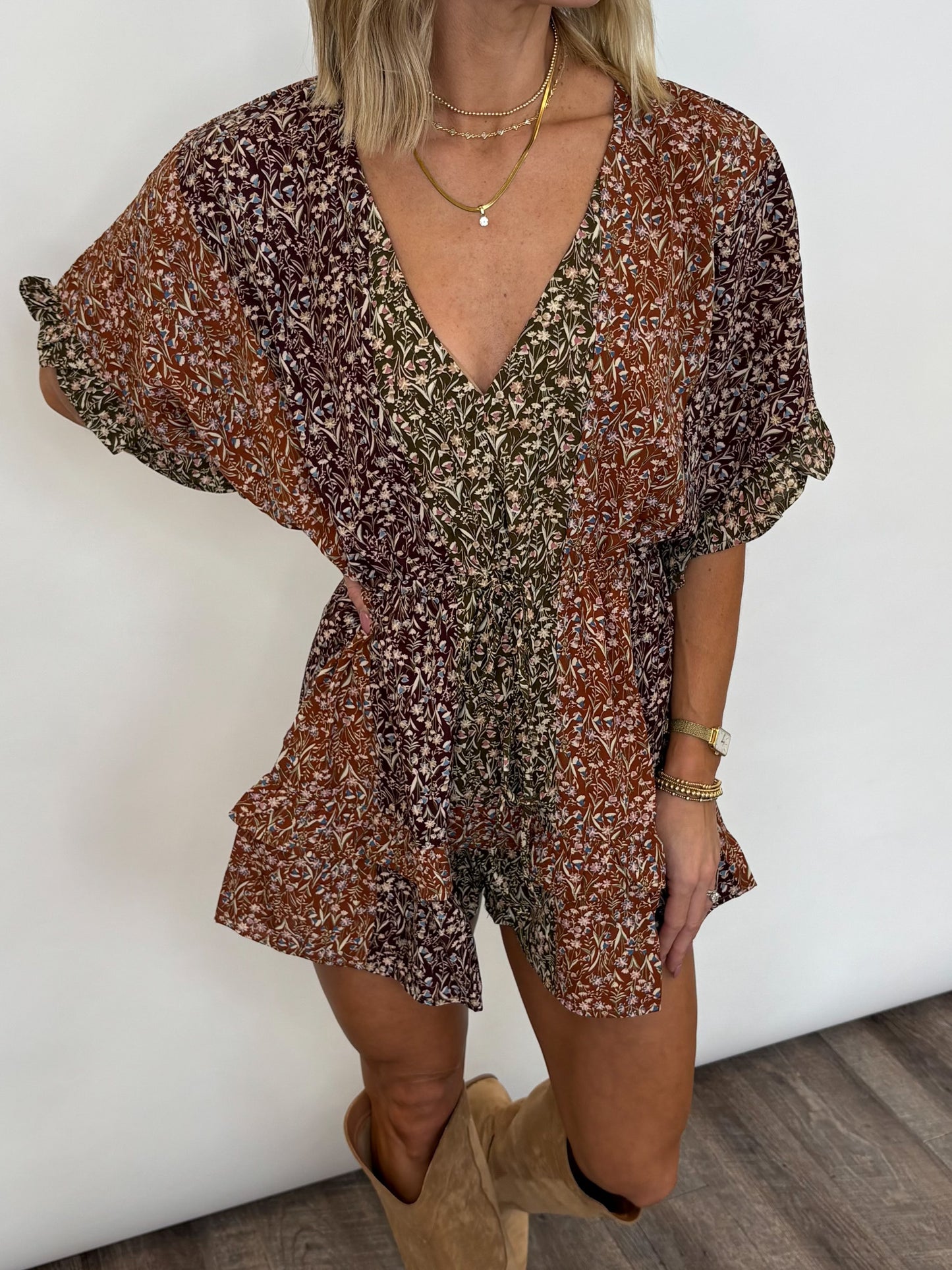 Autumn Meadow Romper