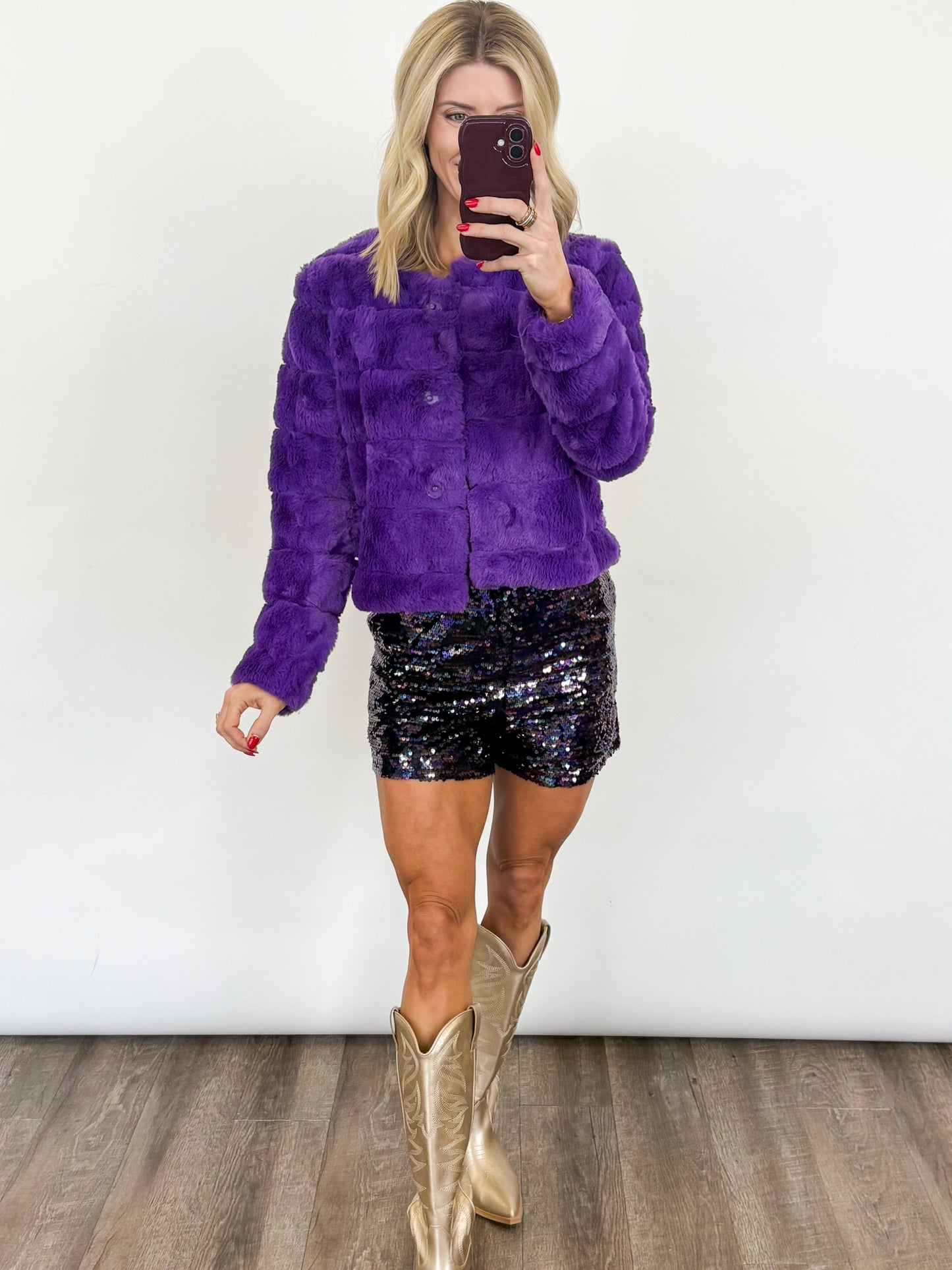 Parade Party Sequin Shorts