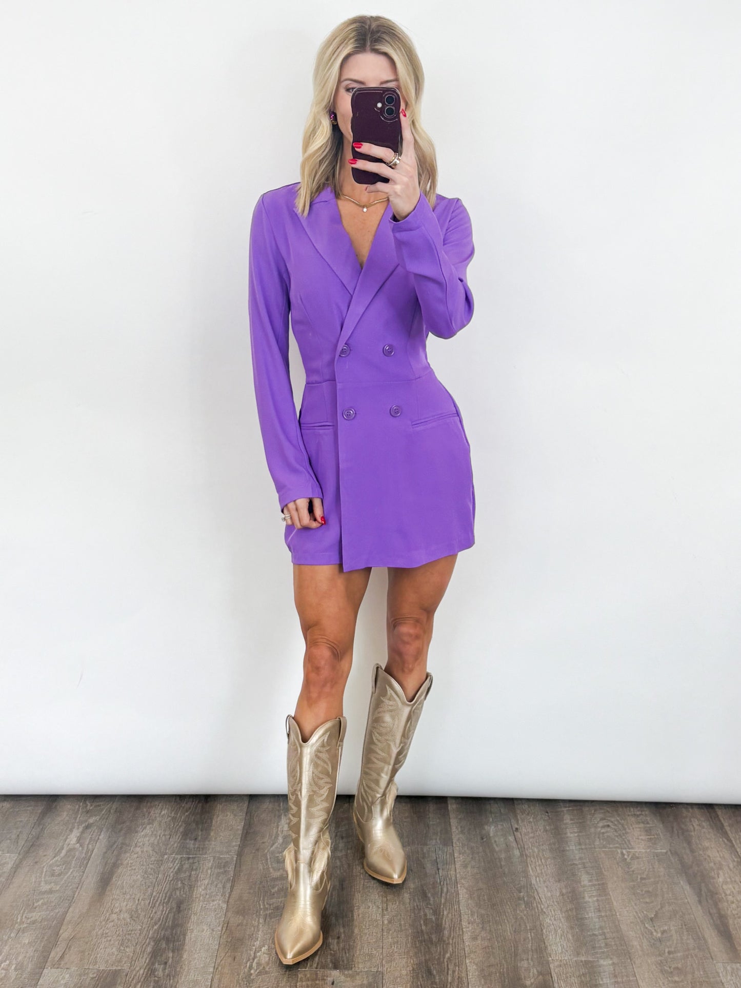 Mardi Gras Royale Romper