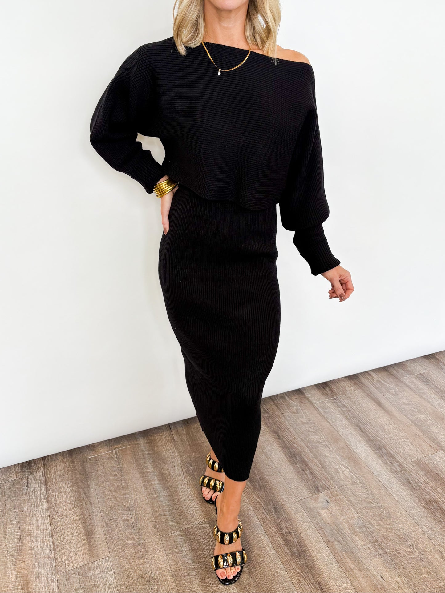 Midnight Muse Knit Set