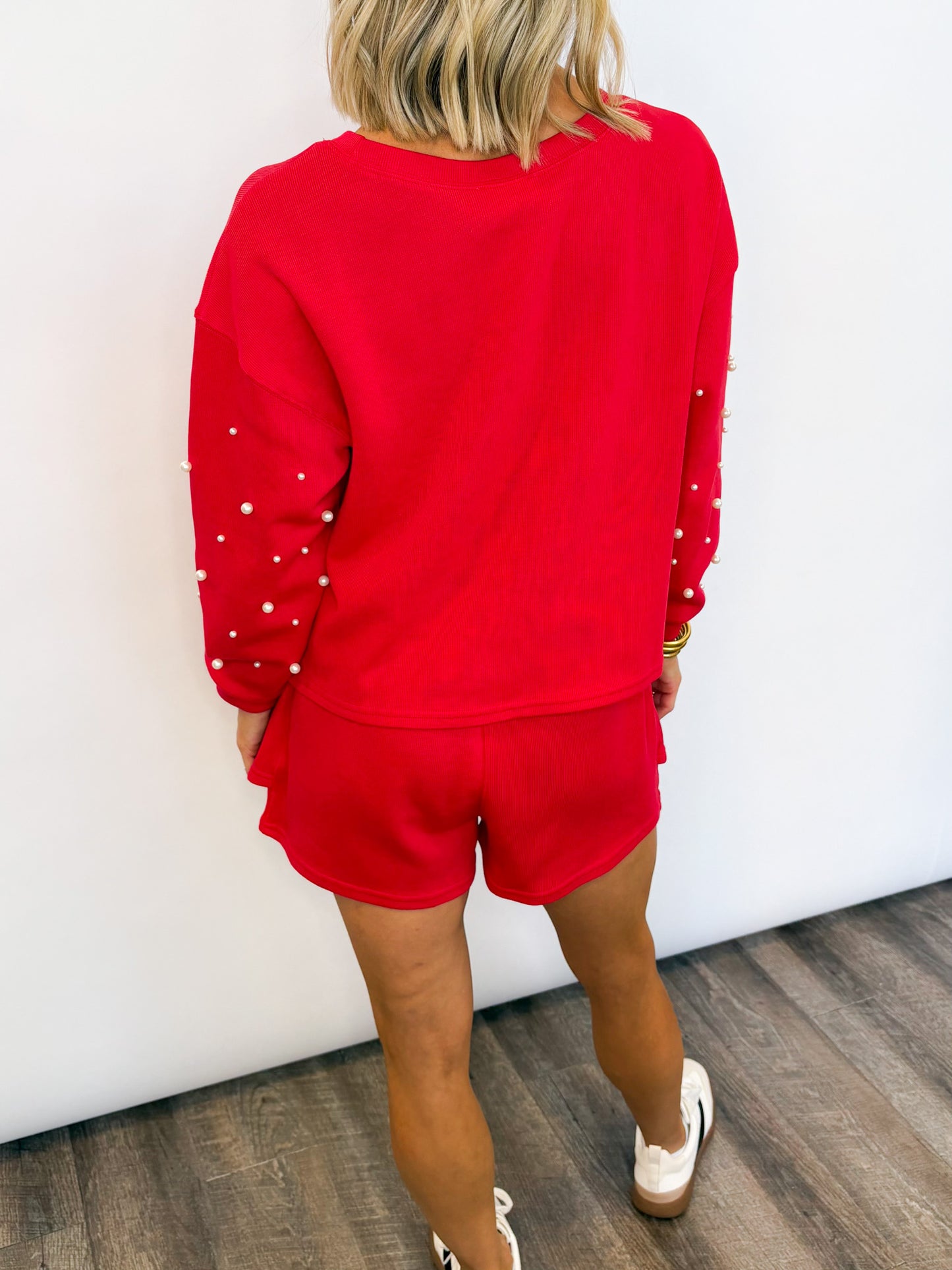 Holiday Pearl Skort Set