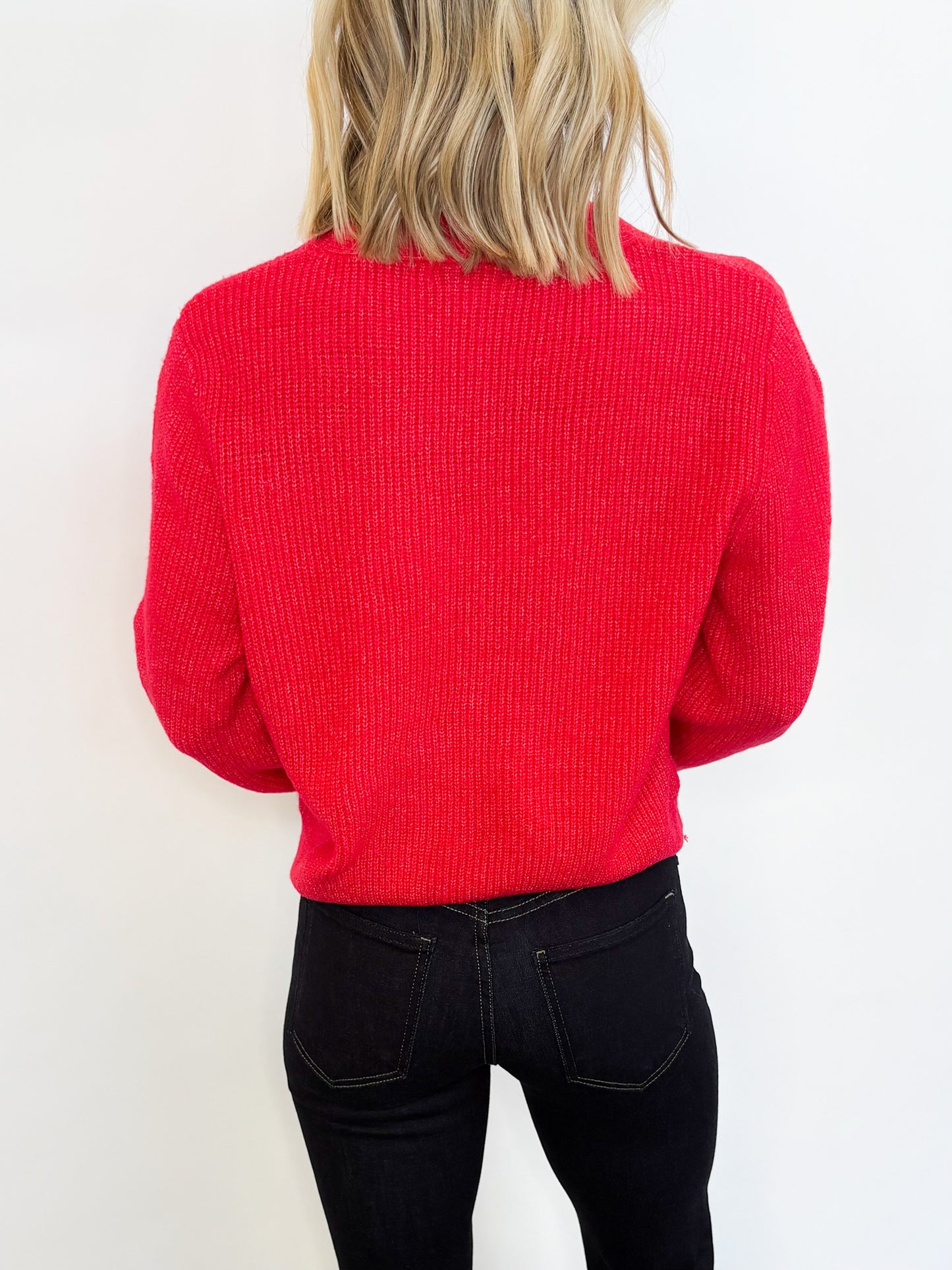Cozy Charm Bow Sweater - 2 COLORS