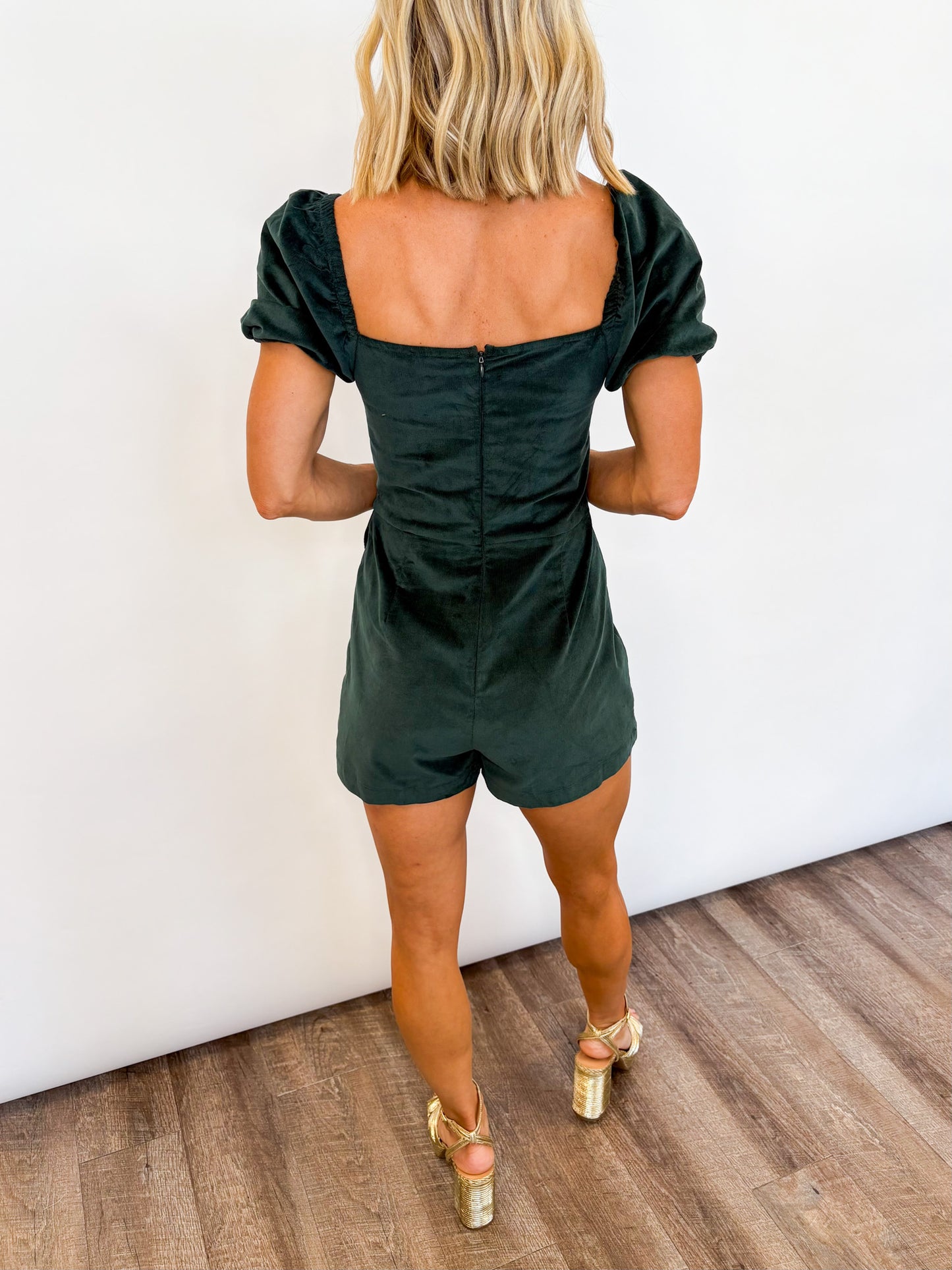 Holiday Spruce Romper