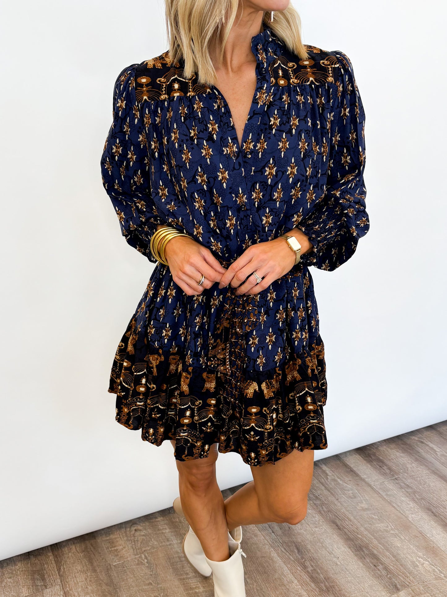 Golden Hour Boho Dress