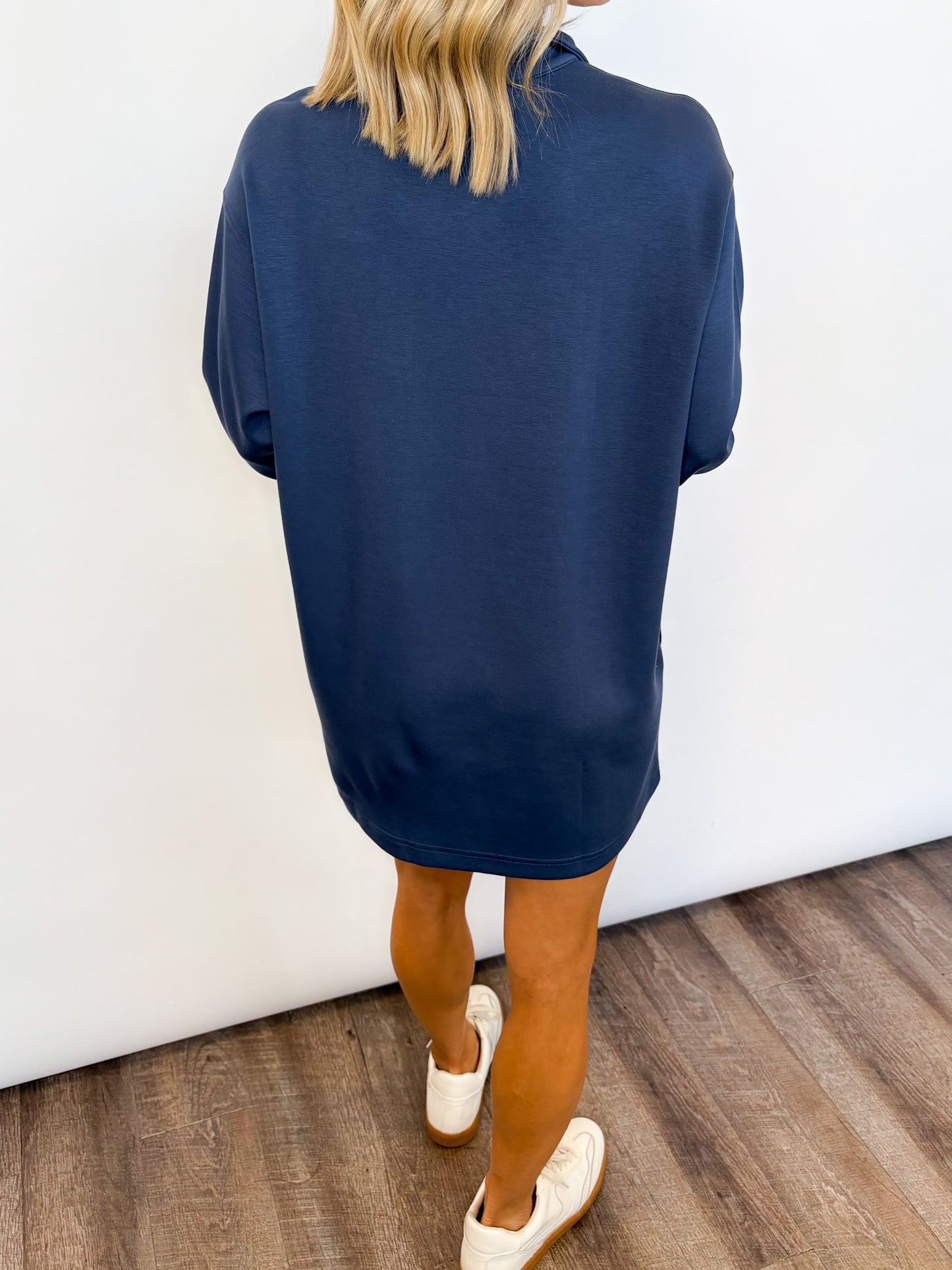 Weekend Half-Zip Dress