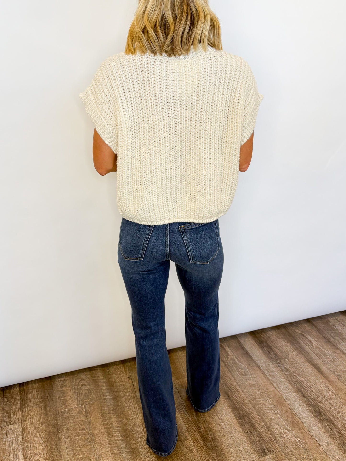 Cozy Charm Knit Sweater Vest