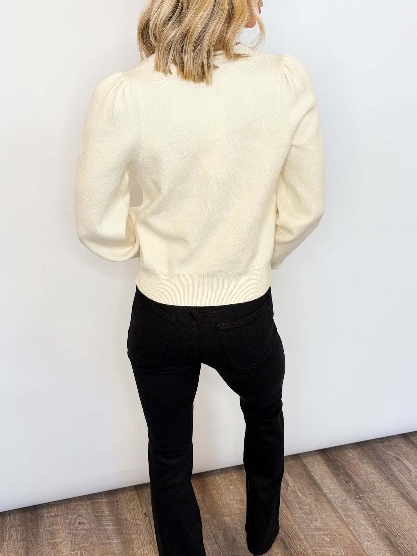 Frosted Ribbon Cardigan