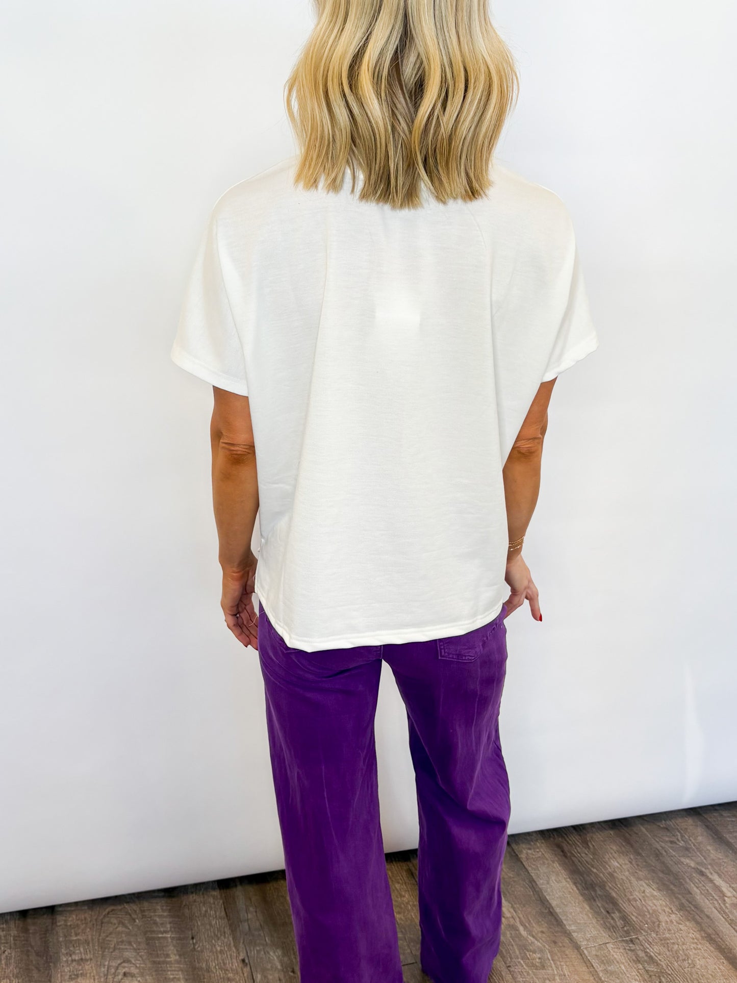 Mardi Gras Sequin Stripe Top