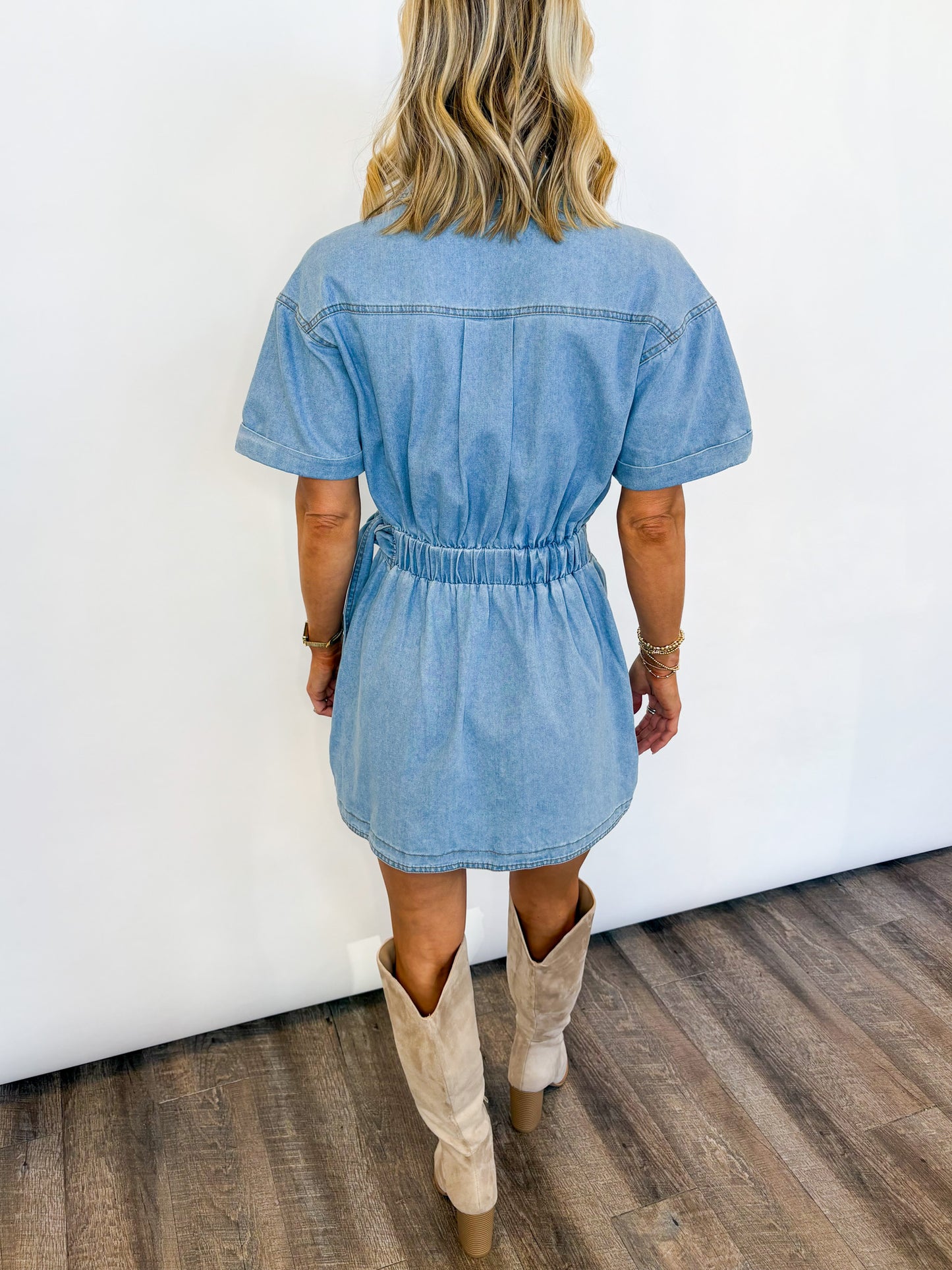 Harbor Day Denim Dress