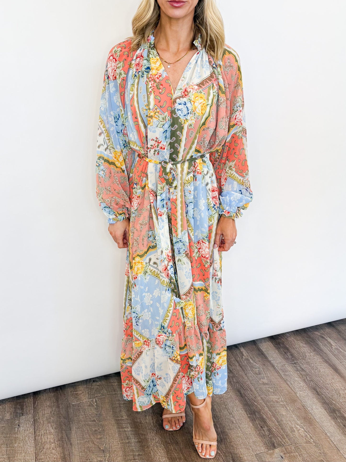 Bohemian Garden Maxi Dress