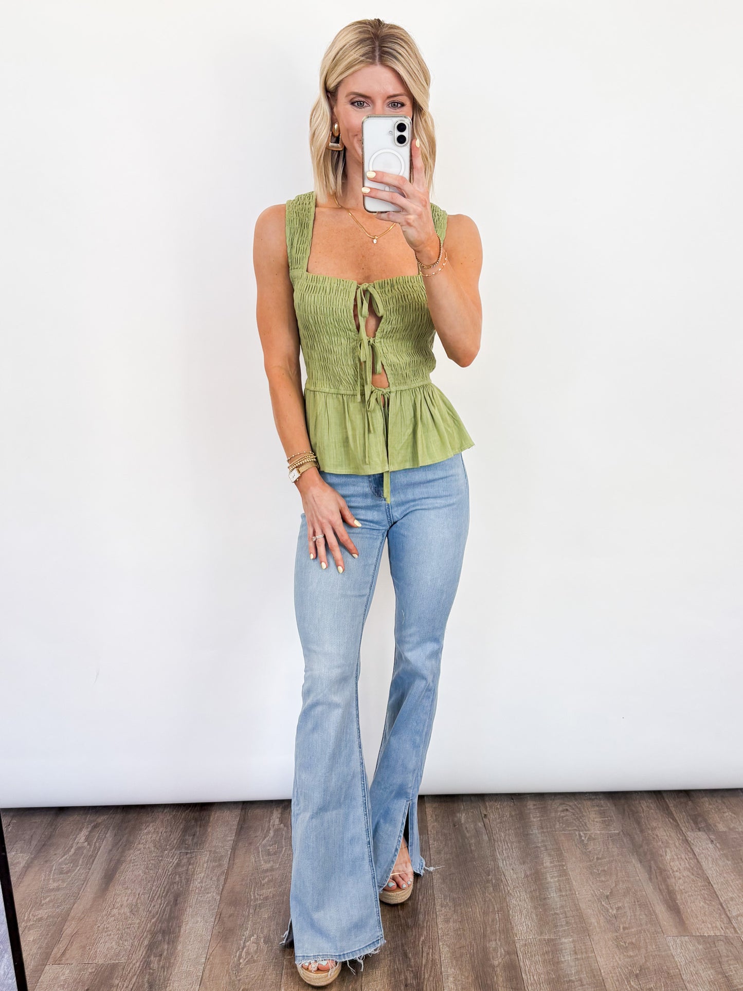 Smocked Top - 2 Colors