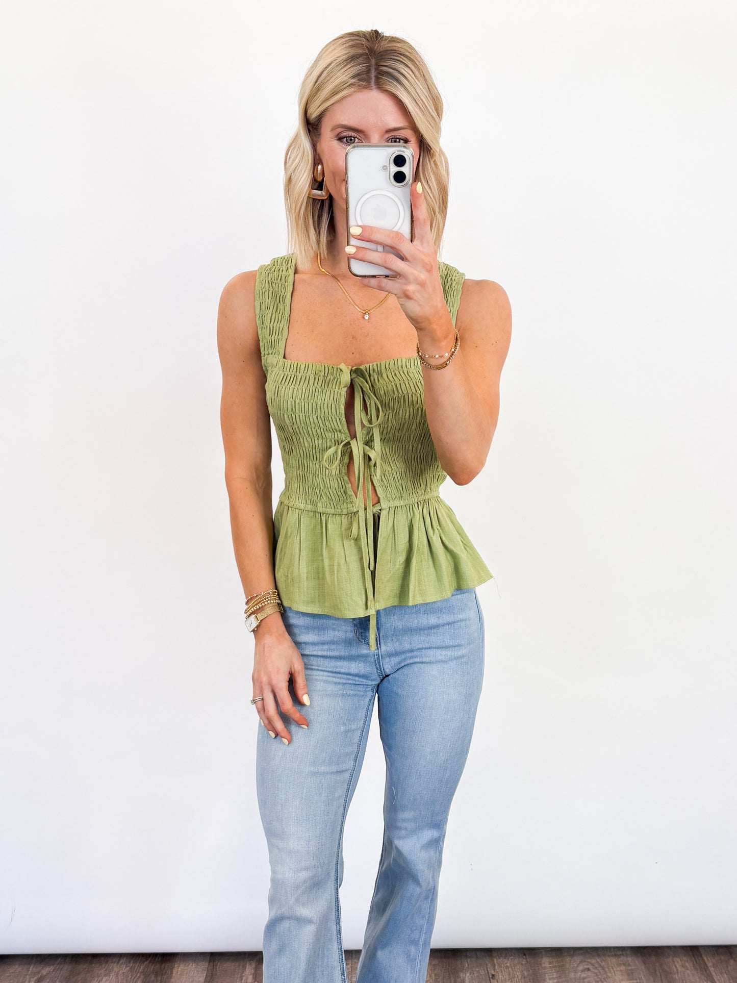 Smocked Top - 2 Colors