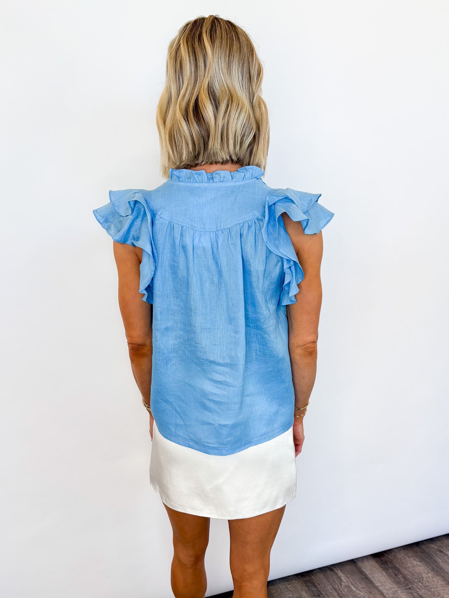 Caribbean Blue Top