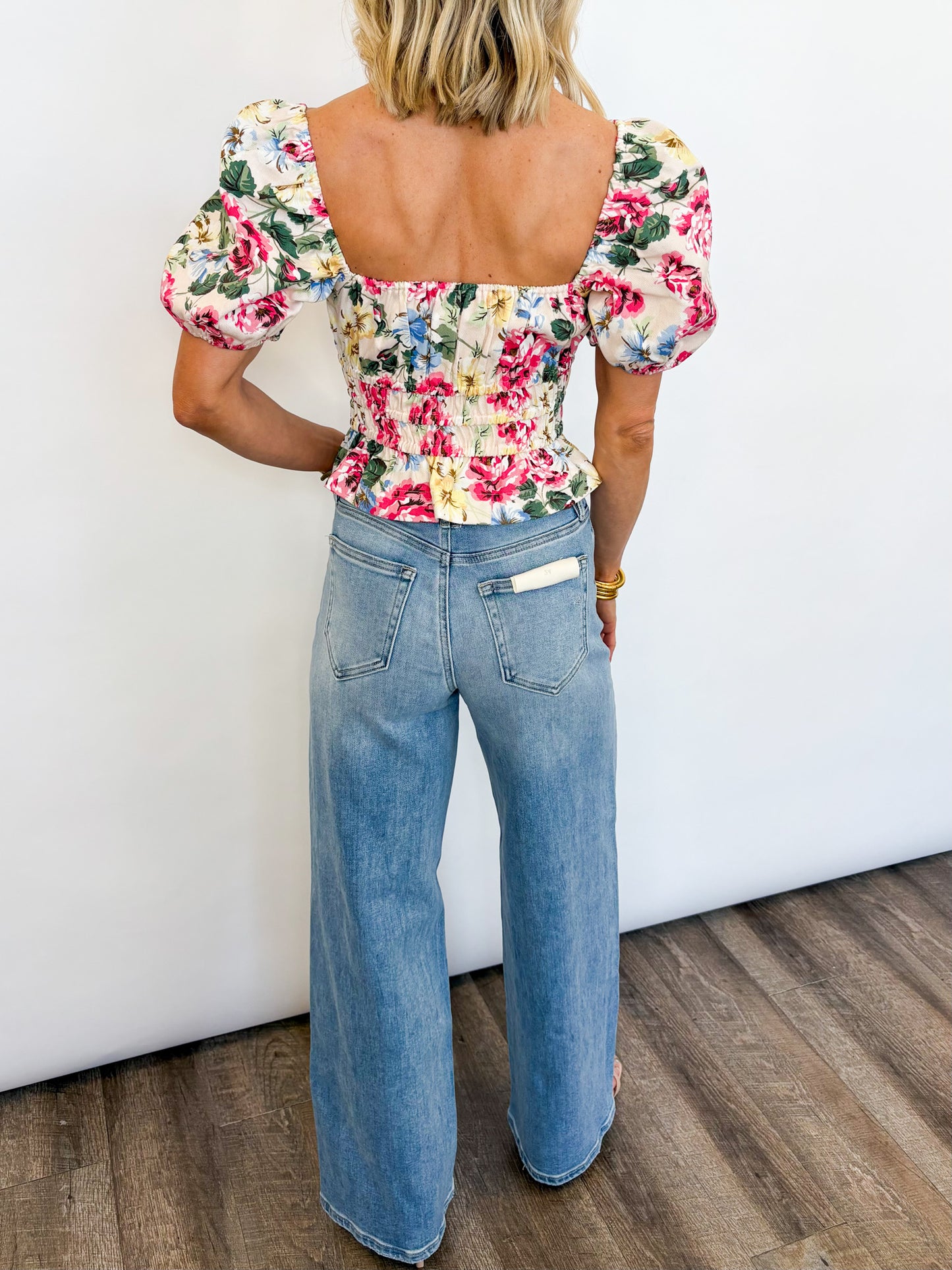 Garden Party Smocked Top