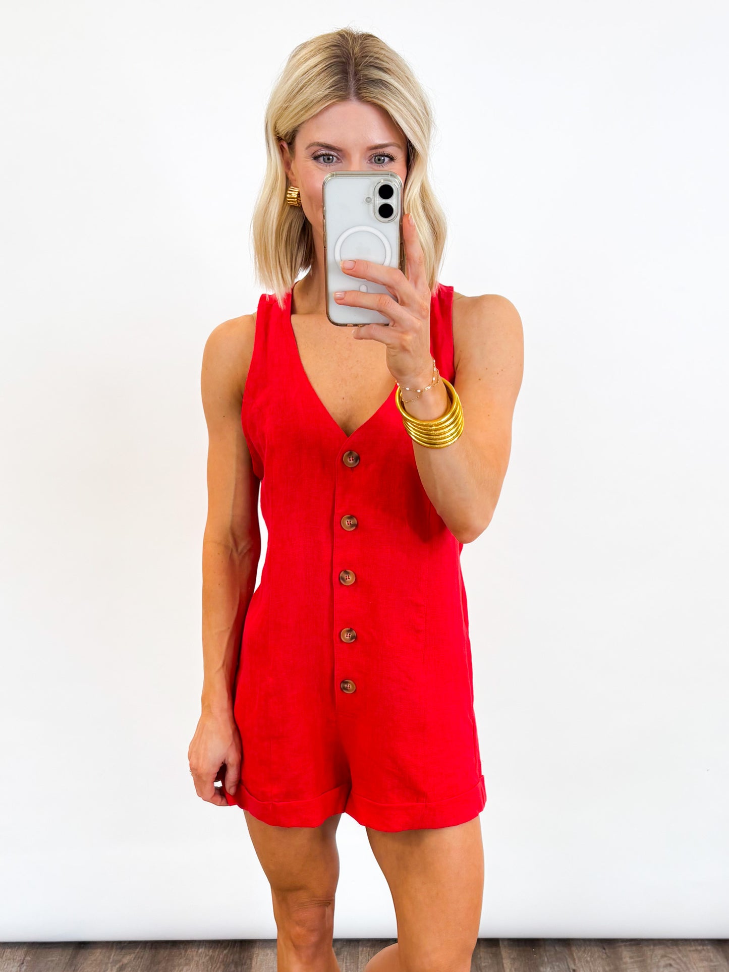 Red Hot Romper