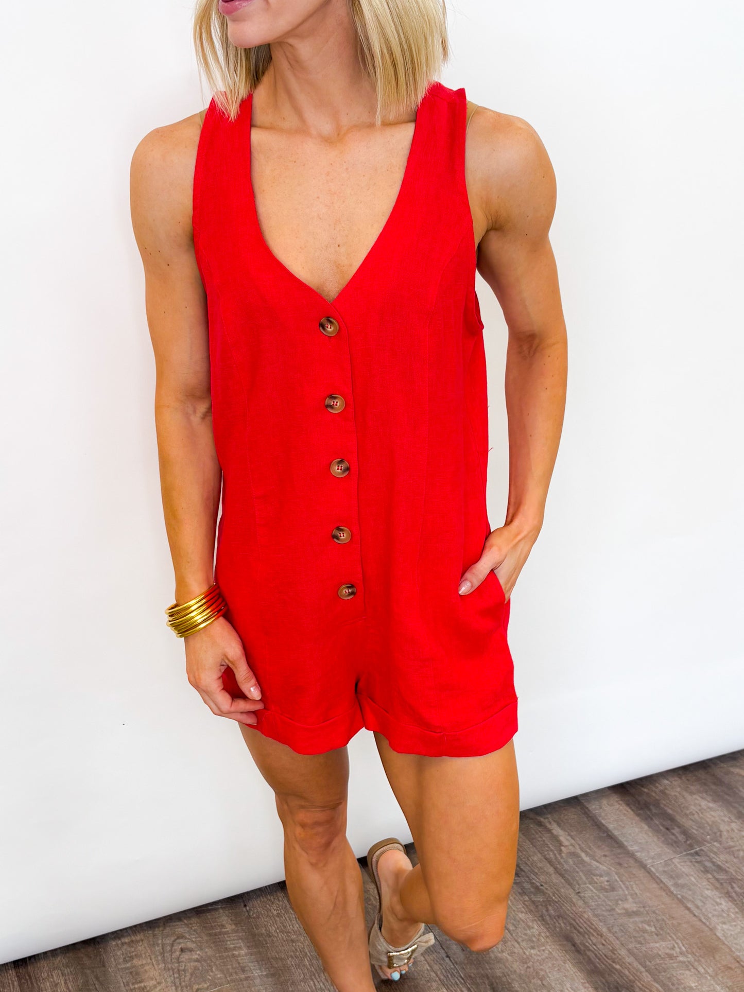 Red Hot Romper