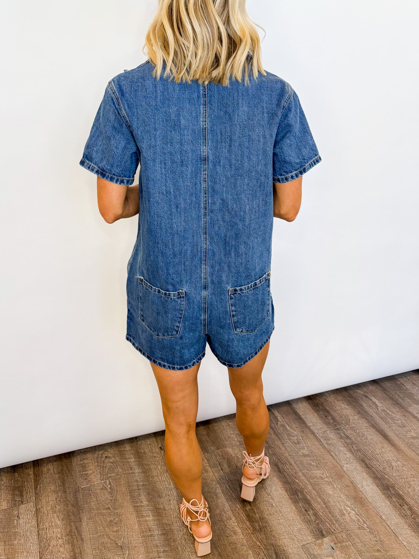 Weekend Denim Romper