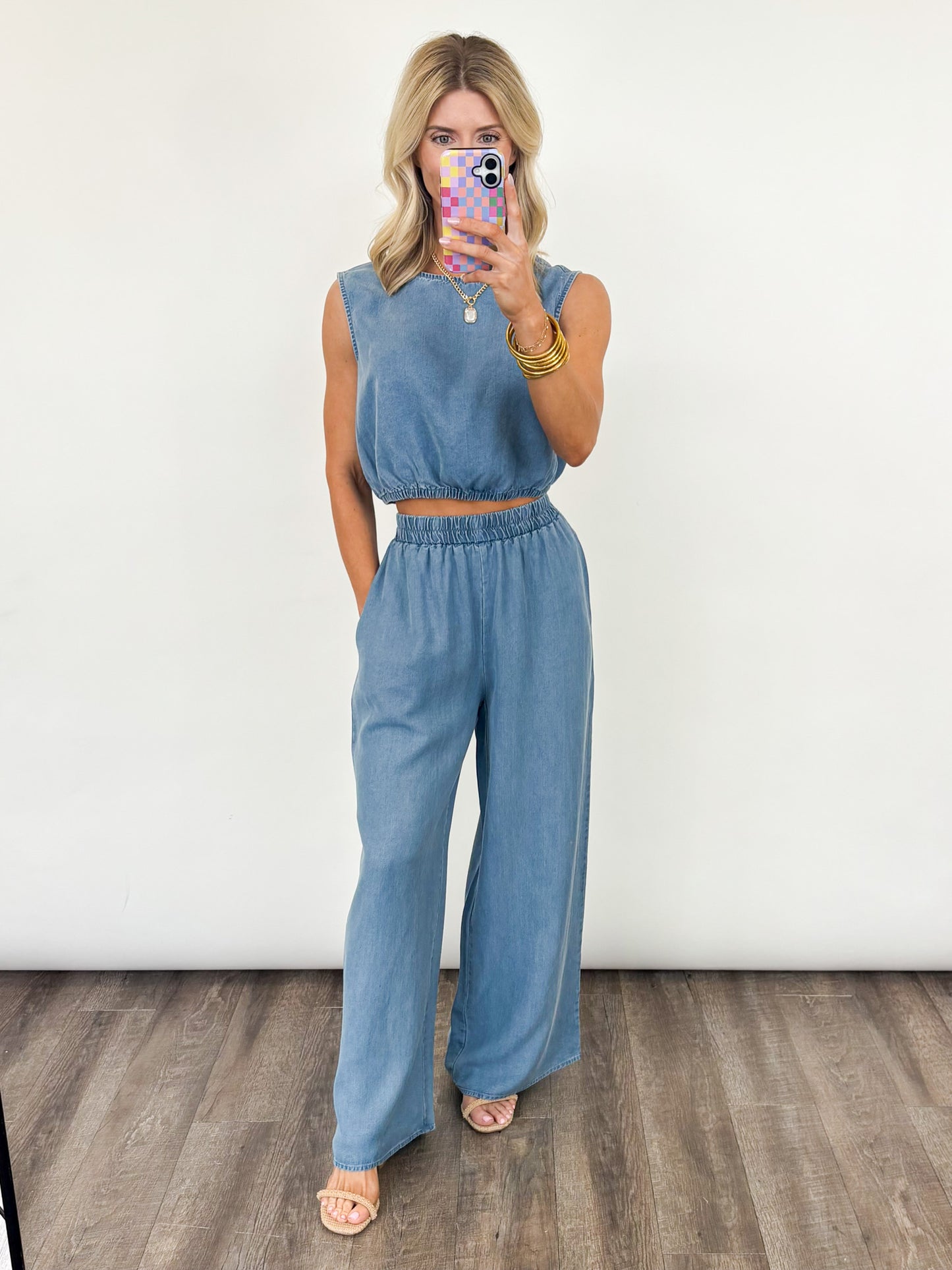 Blue Skies Denim Set