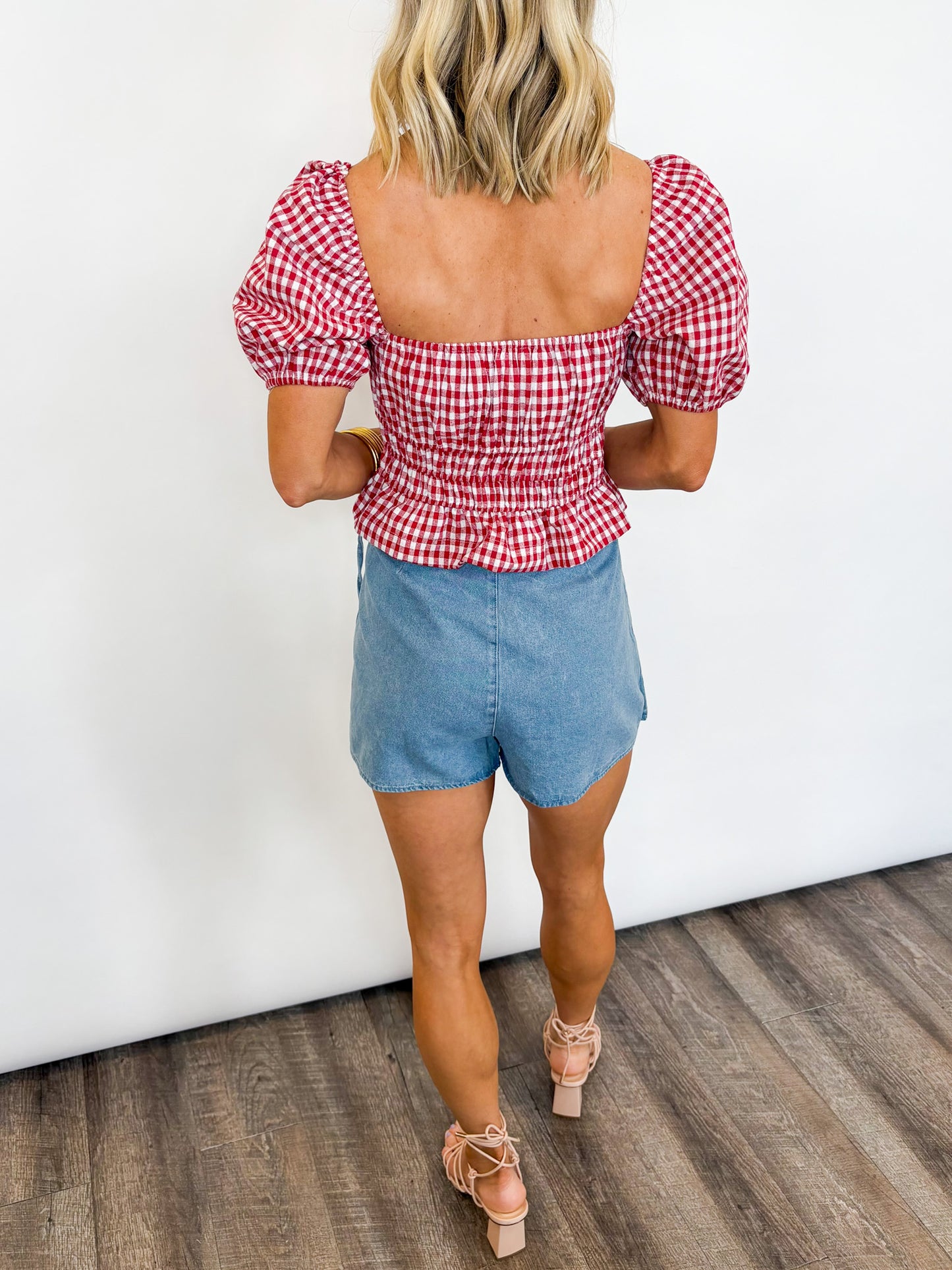 Picnic Day Gingham Top