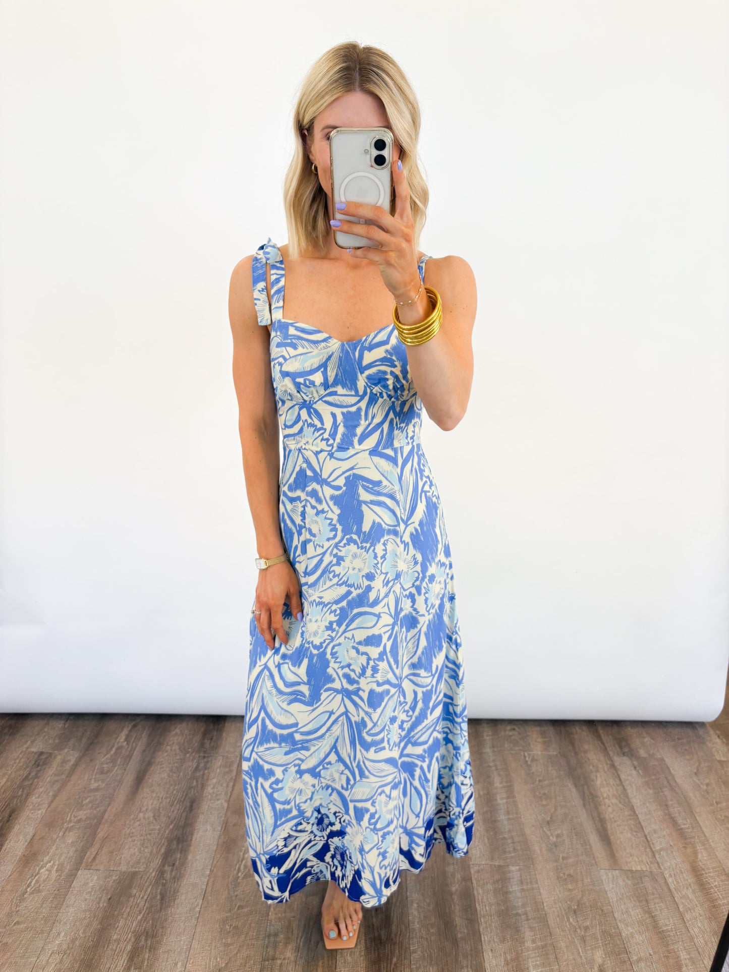 Madrid Floral Maxi Dress