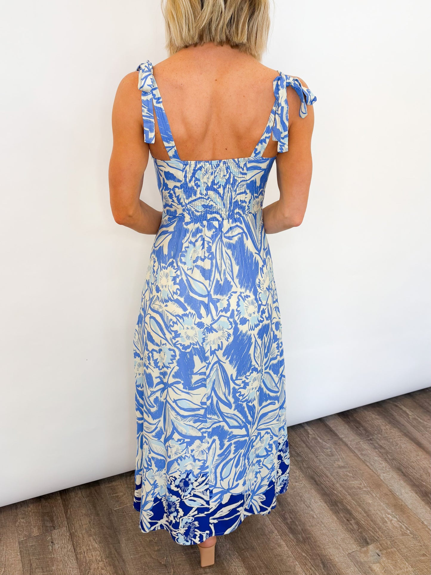 Madrid Floral Maxi Dress