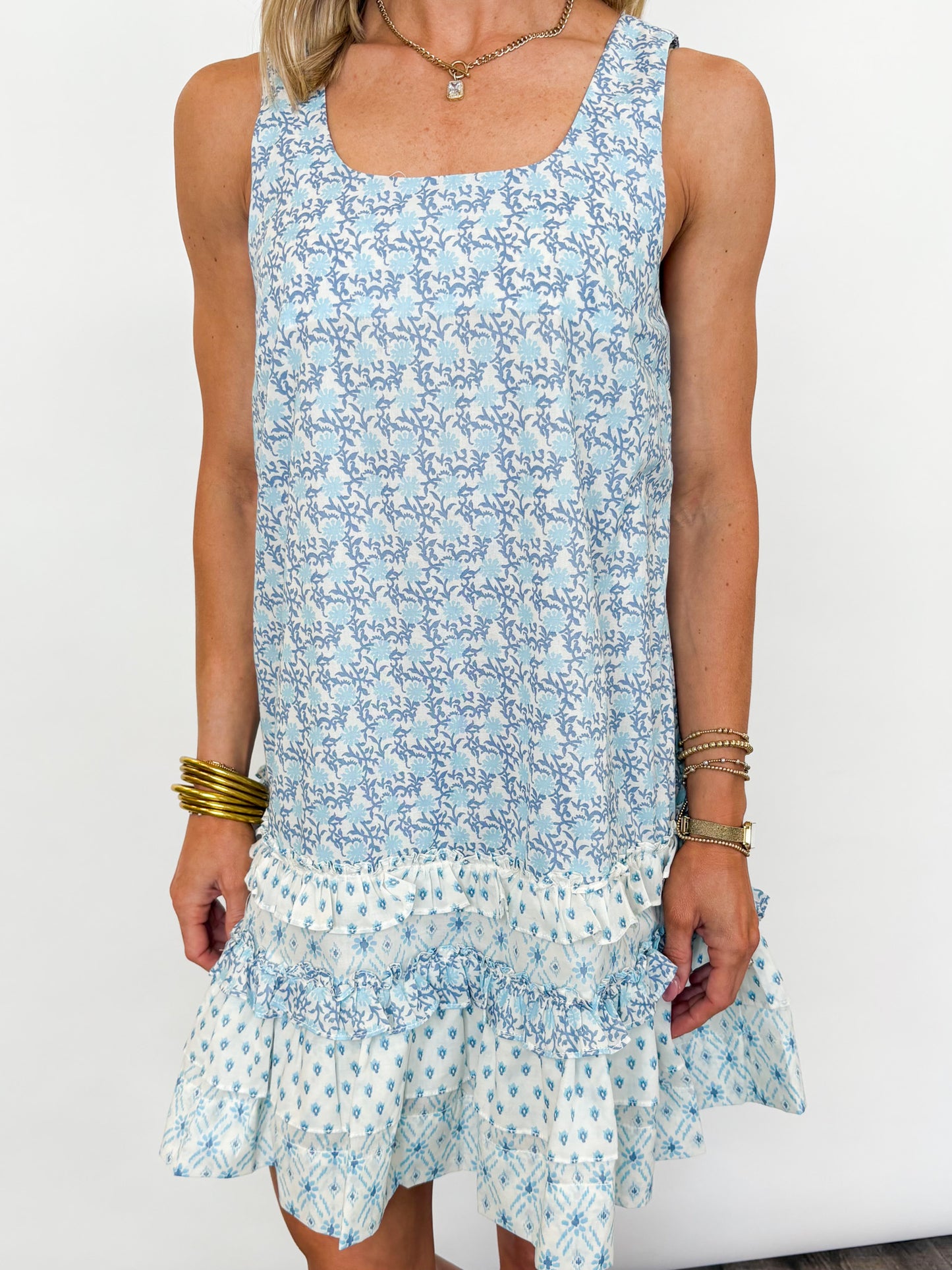Breezy Tiered Mini Dress