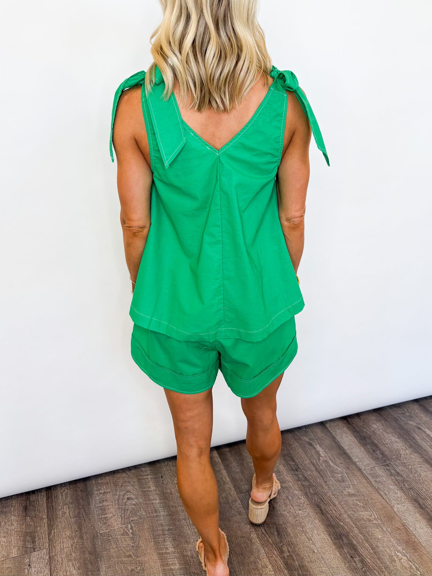 Emerald Breeze Short Set