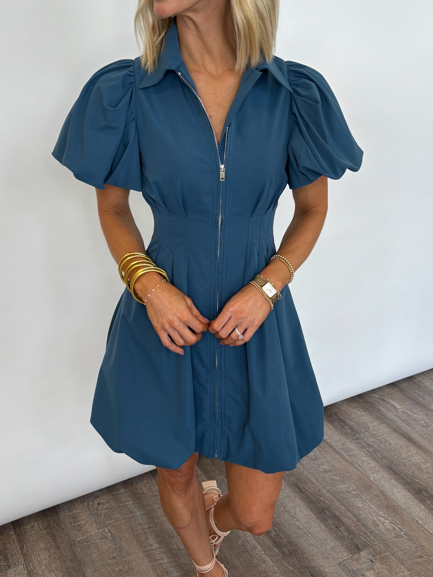 Skyline Zip-Up Dress