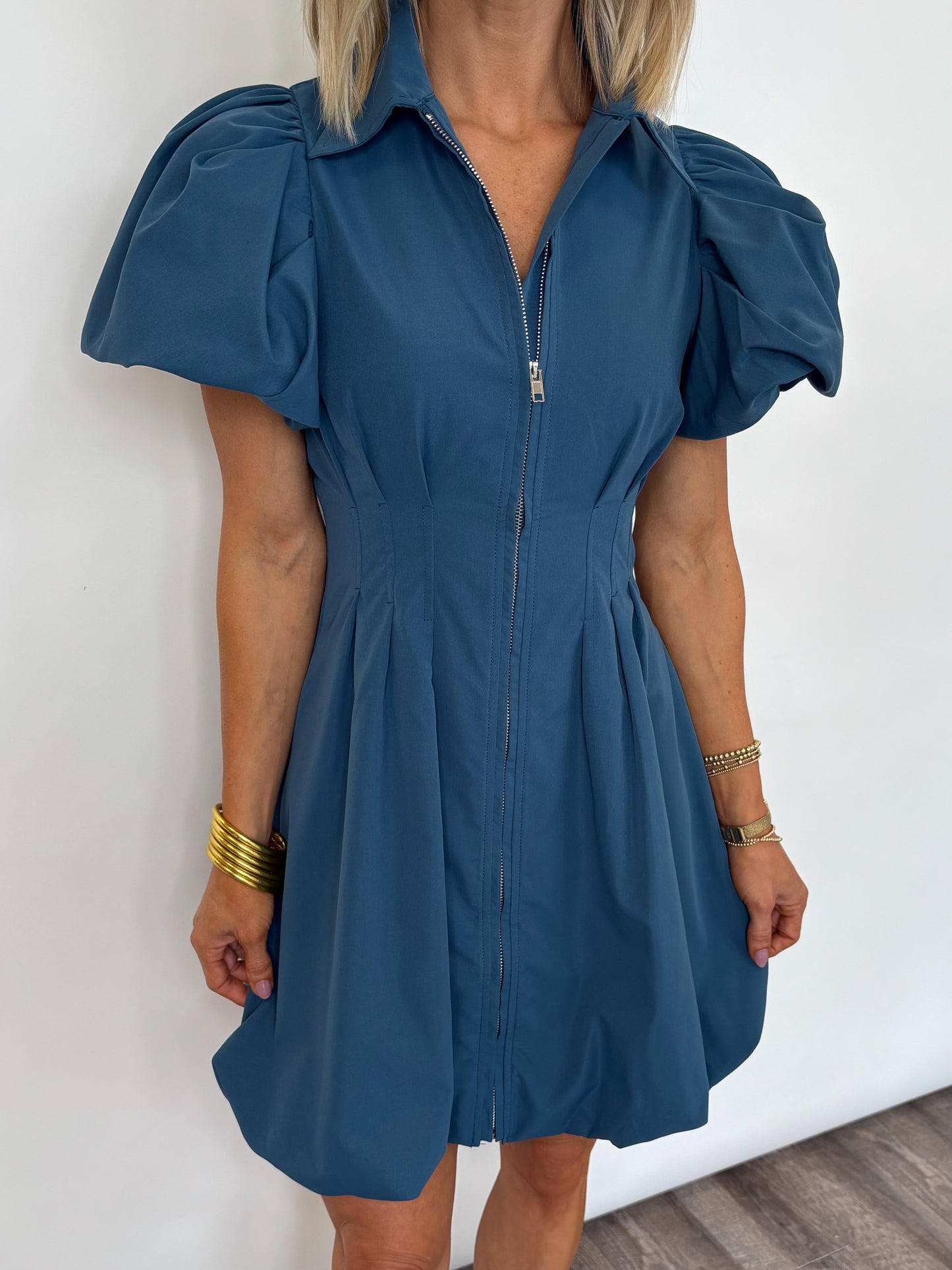 Skyline Zip-Up Dress