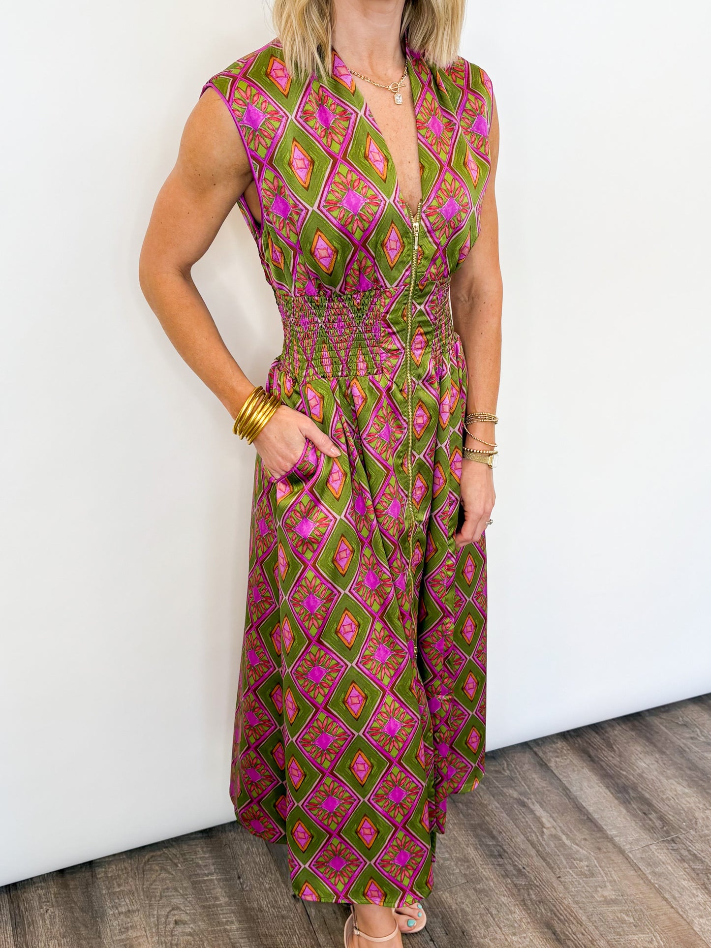 Autumn Afternoon Midi Dress