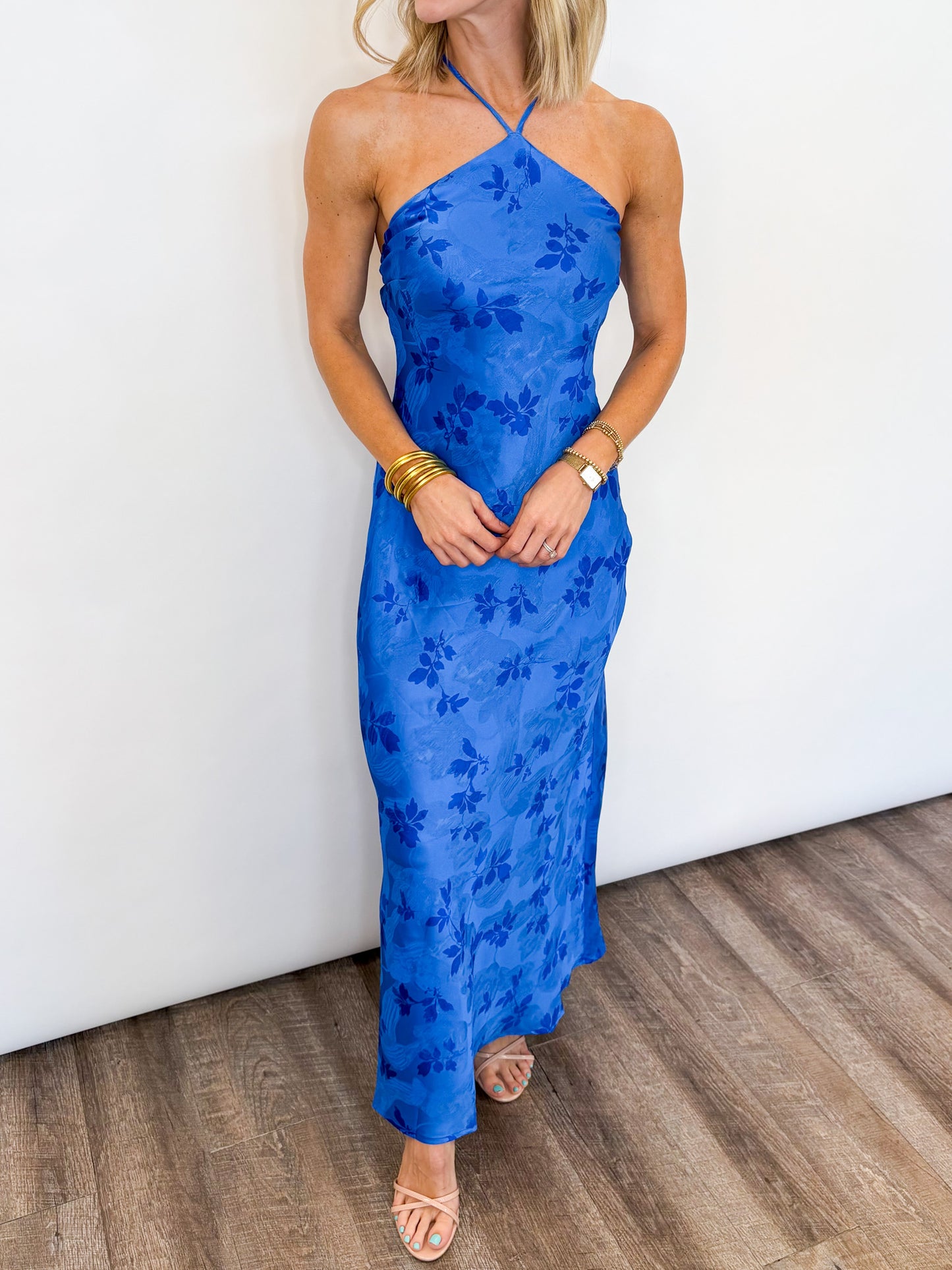 Midnight Blooms Dress