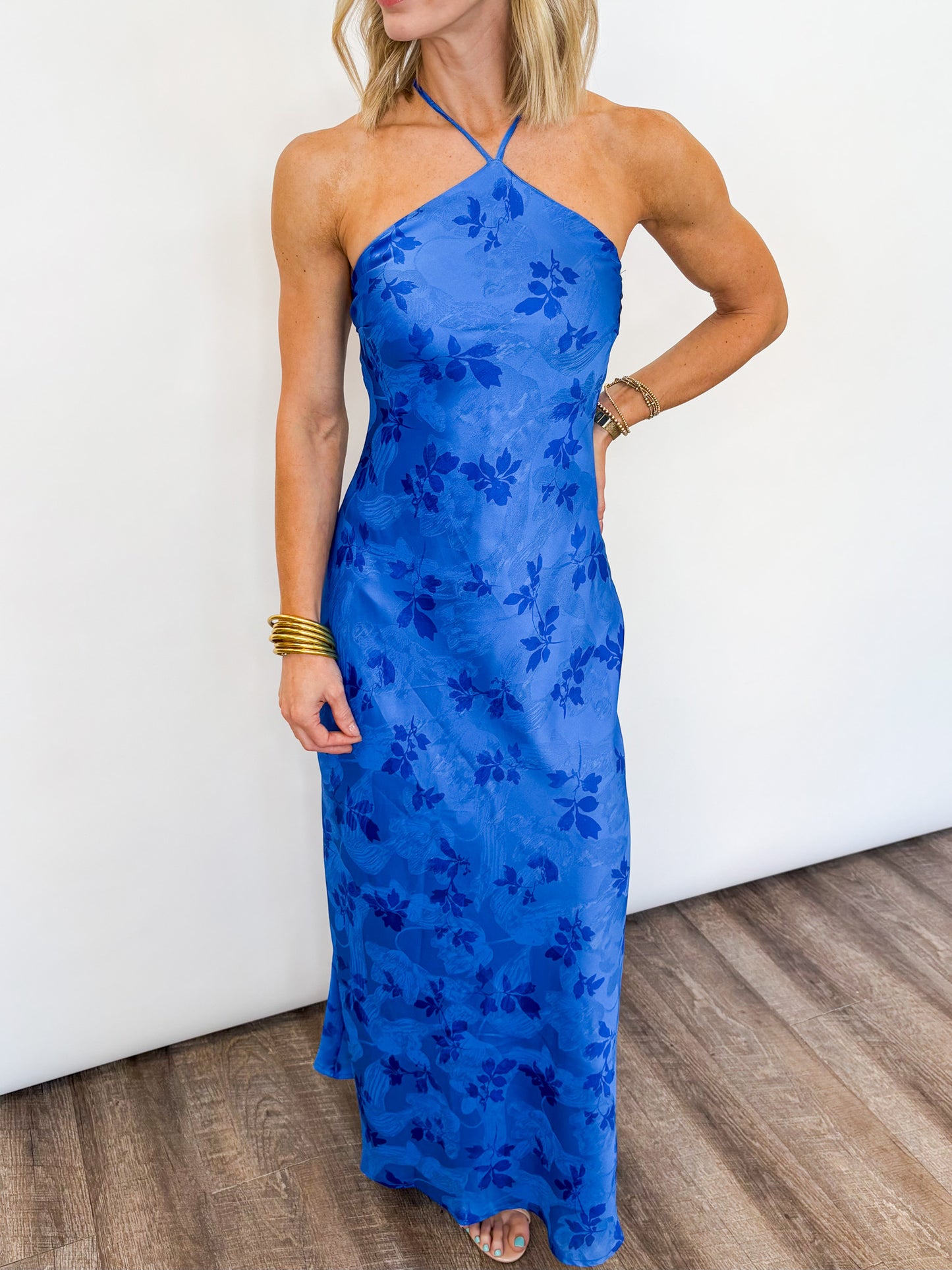 Midnight Blooms Dress