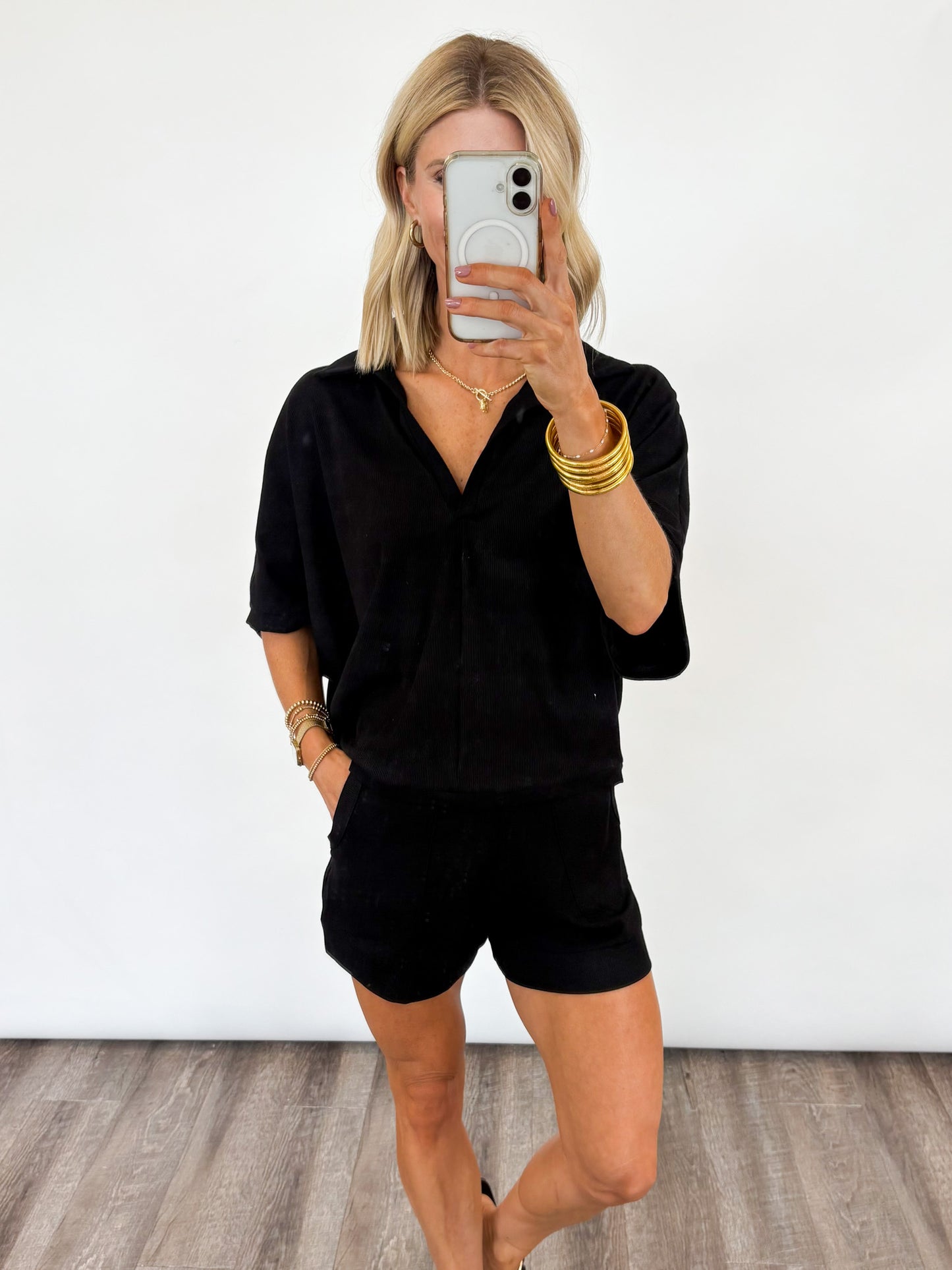 Onyx Lounge Polo Set