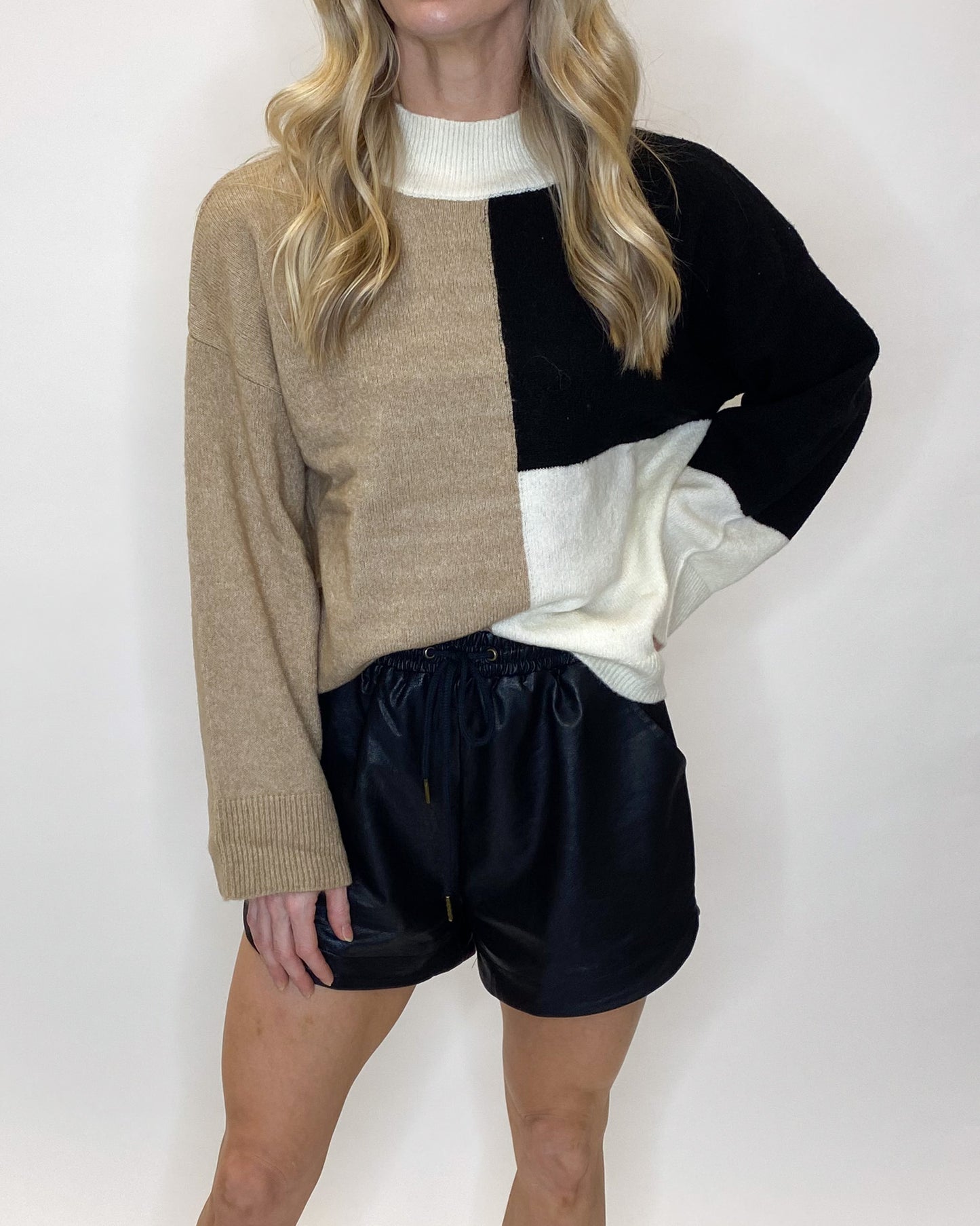 Charlotte Colorblock Sweater