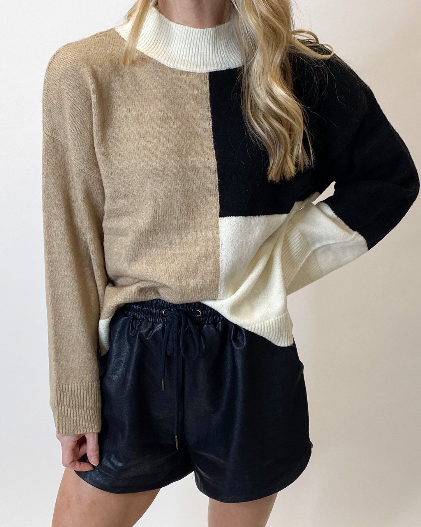 Charlotte Colorblock Sweater