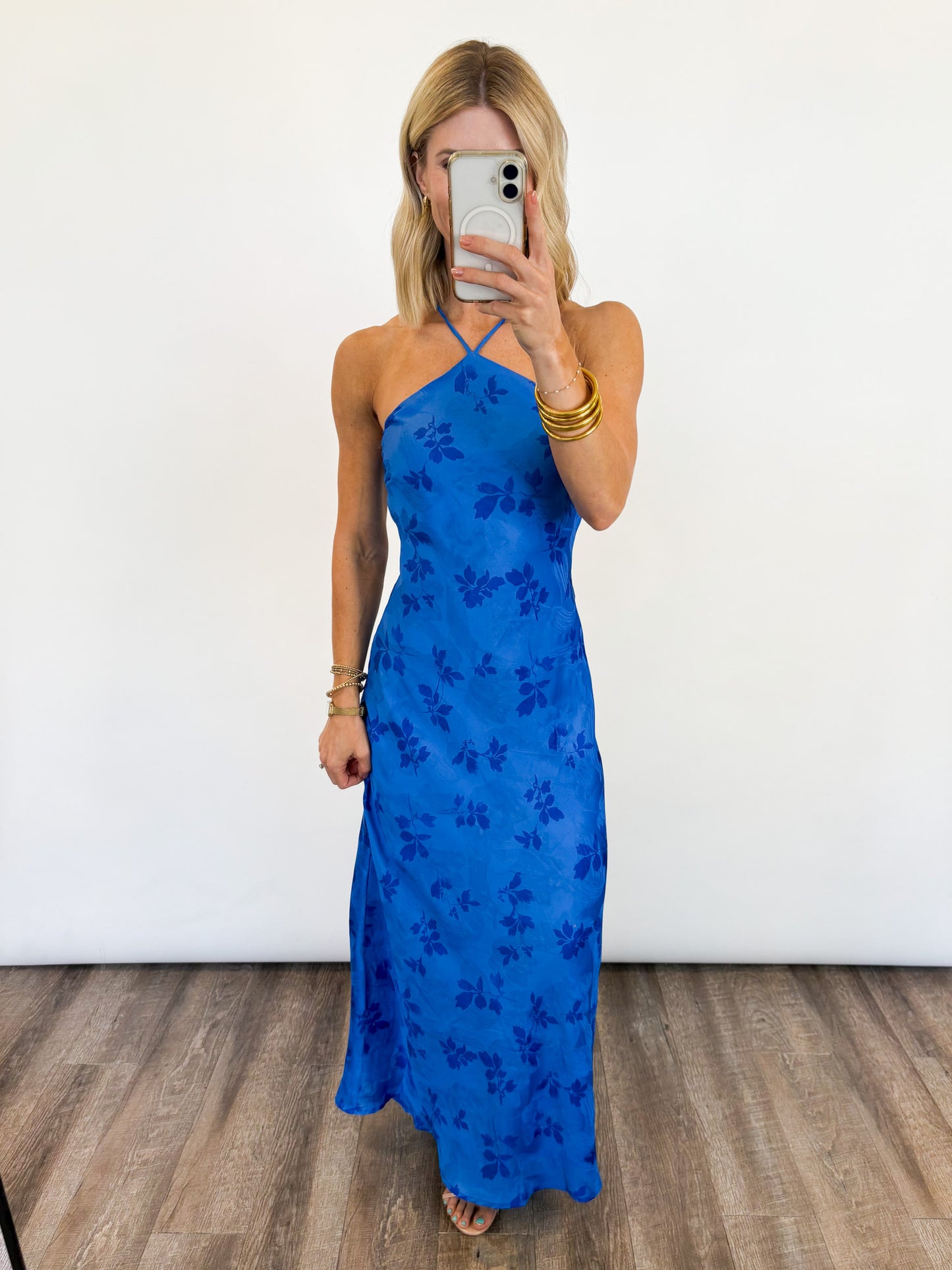 Midnight Blooms Dress